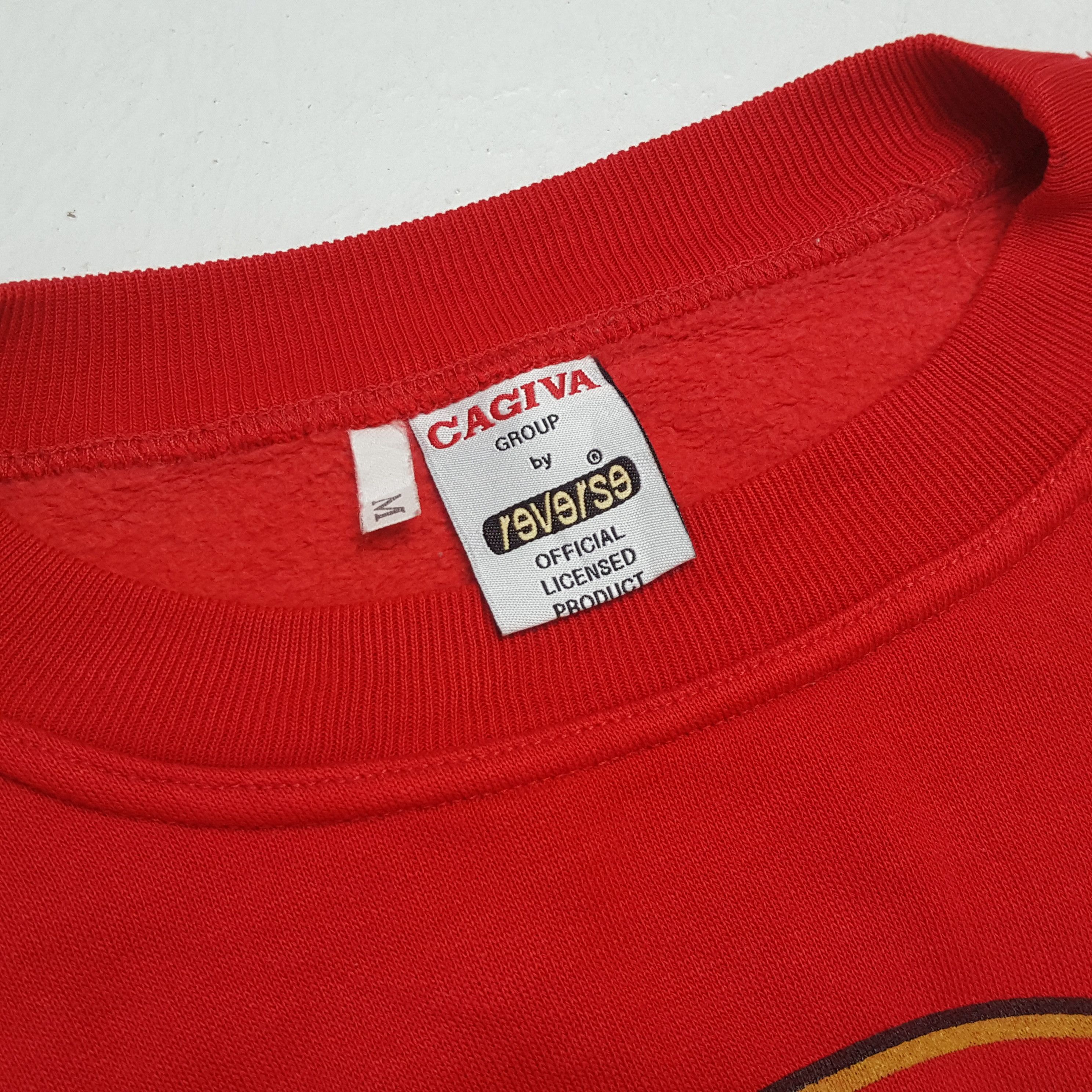 Ducati × Vintage DUCATI MOTORCYCLES Center Design Sweatshirt Size US XL / EU 56 / 4 - 9 Thumbnail