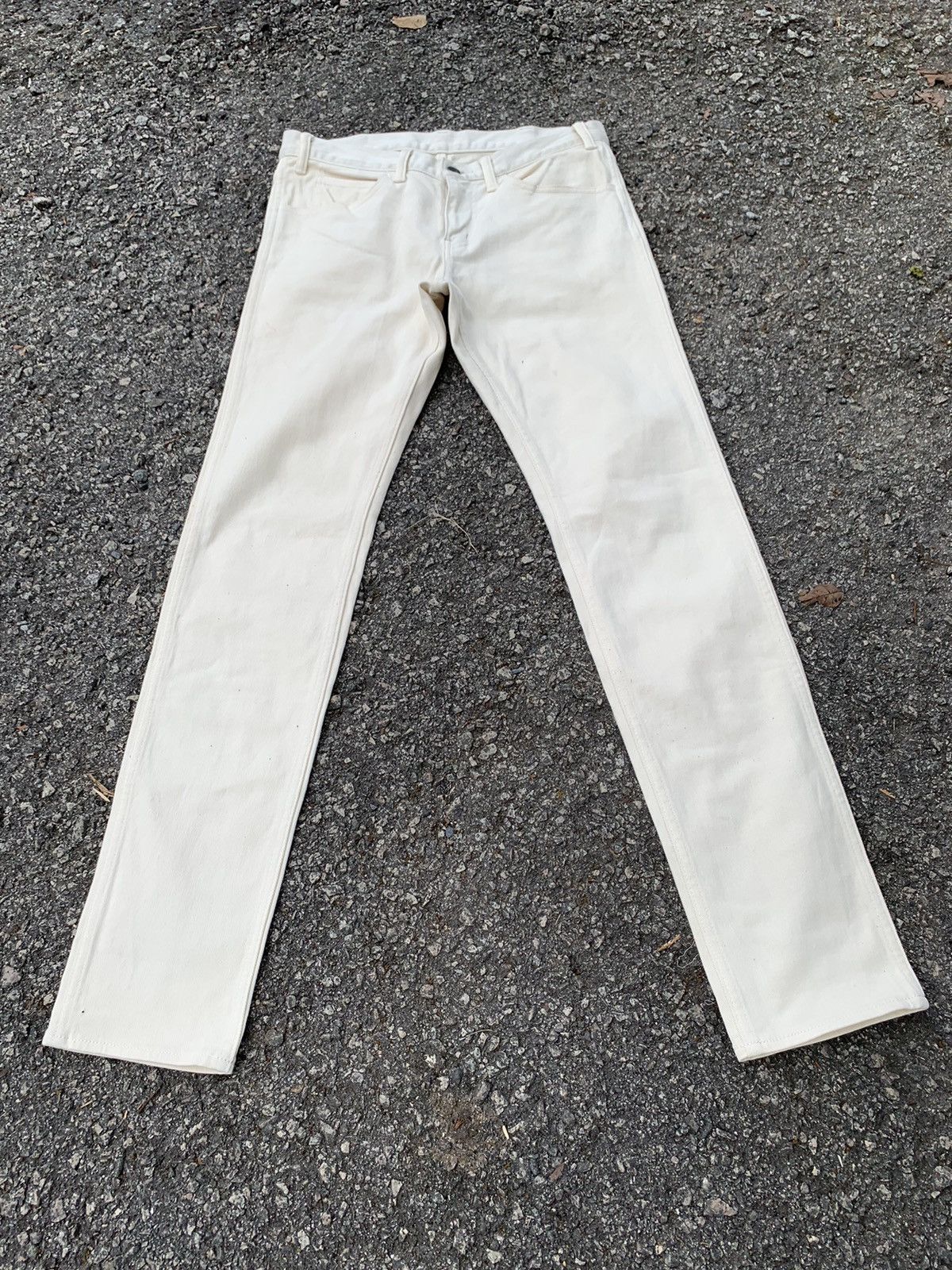 Hysteric Glamour × If Six Was Nine × Japanese Brand Hysteric Glamour White Cream Pants Size US 31 - 3 Thumbnail