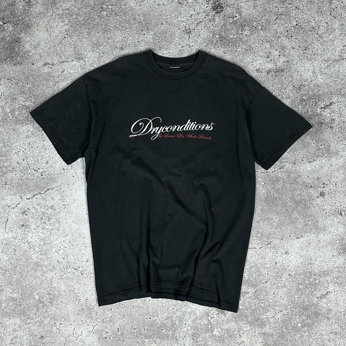 Band Tees Vintage 90s rare Dryconditions Looses decade metal punk tee Size US L / EU 52-54 / 3 - 1 Thumbnail