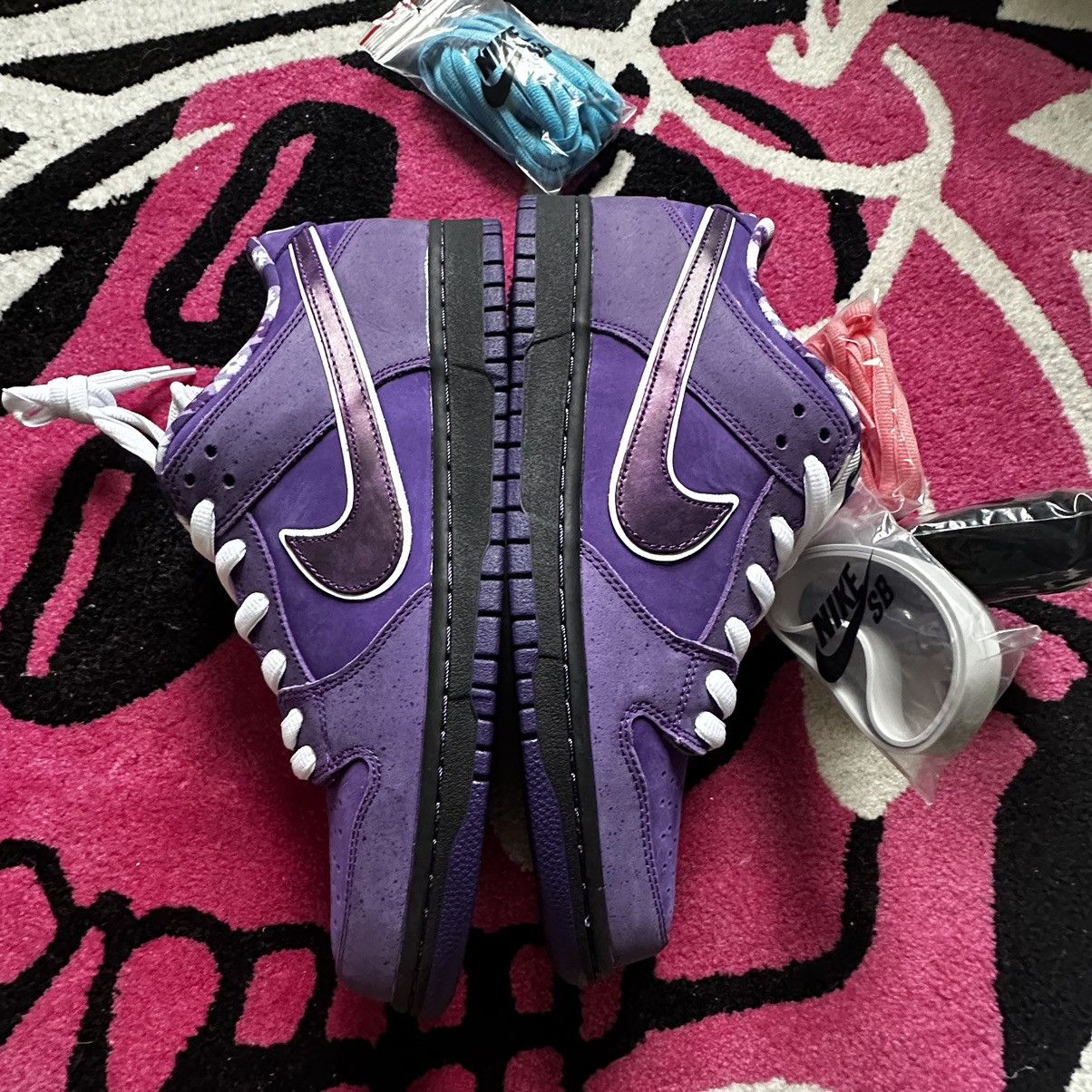 Nike Nike SB Dunk Low Concepts Purple Lobster Size US 11.5 / EU 44-45 - 7 Thumbnail