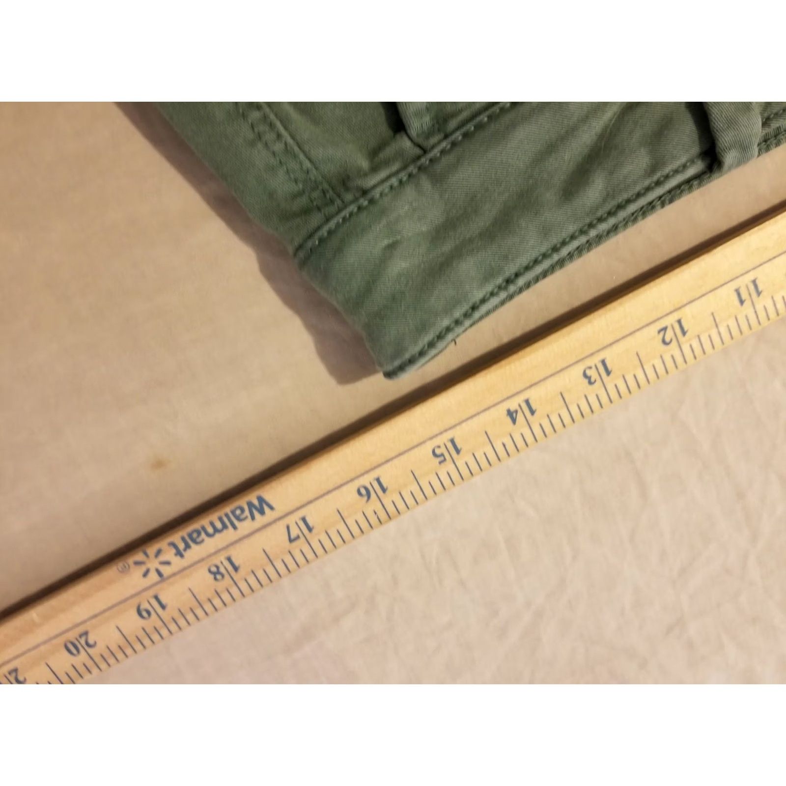 American Eagle Outfitters Womens American Eagle Outfitters Khaki Shorts 6 Cotton Chino Stretch Size 28" / US 6 / IT 42 - 5 Thumbnail