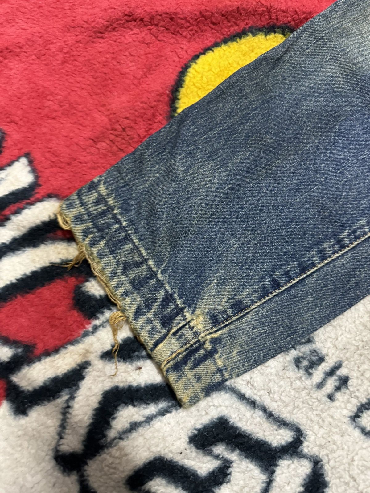 Levi's Vintage Clothing VINTAGE LEVIS 502 BIG E JEANS Size US 29 - 2 Thumbnail