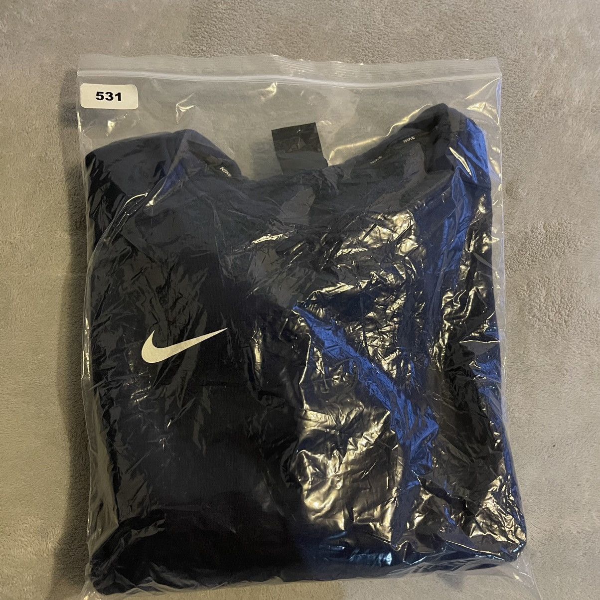 Nike Nike Sweater Women XL Blue Crop Pullover Sweatshirt Workout Size XL / US 12-14 / IT 48-50 - 8 Thumbnail