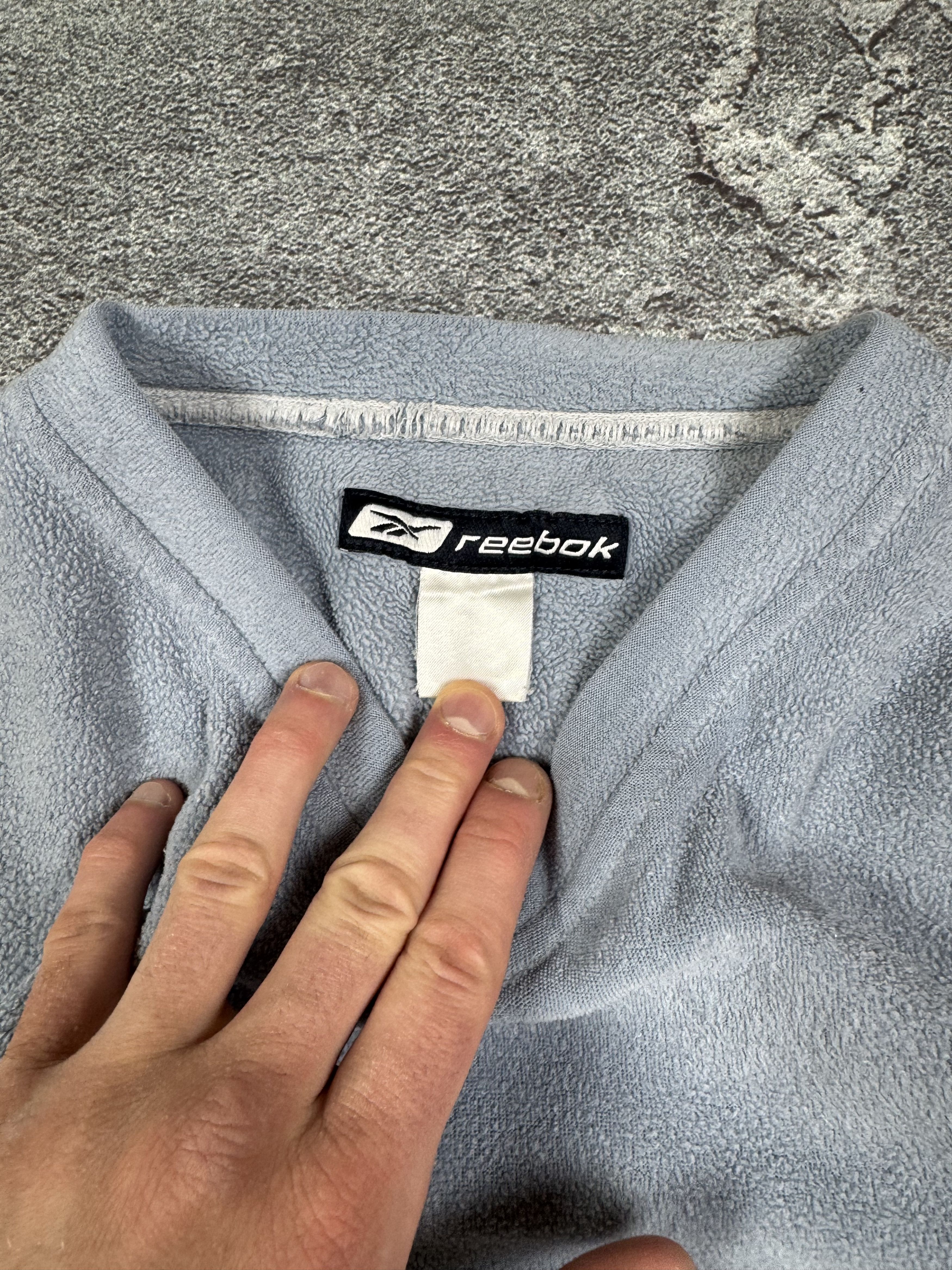 If Six Was Nine Reebok V-Neck Fleece Sweatshirt Size XL Streetwear Size US XL / EU 56 / 4 - 4 Thumbnail