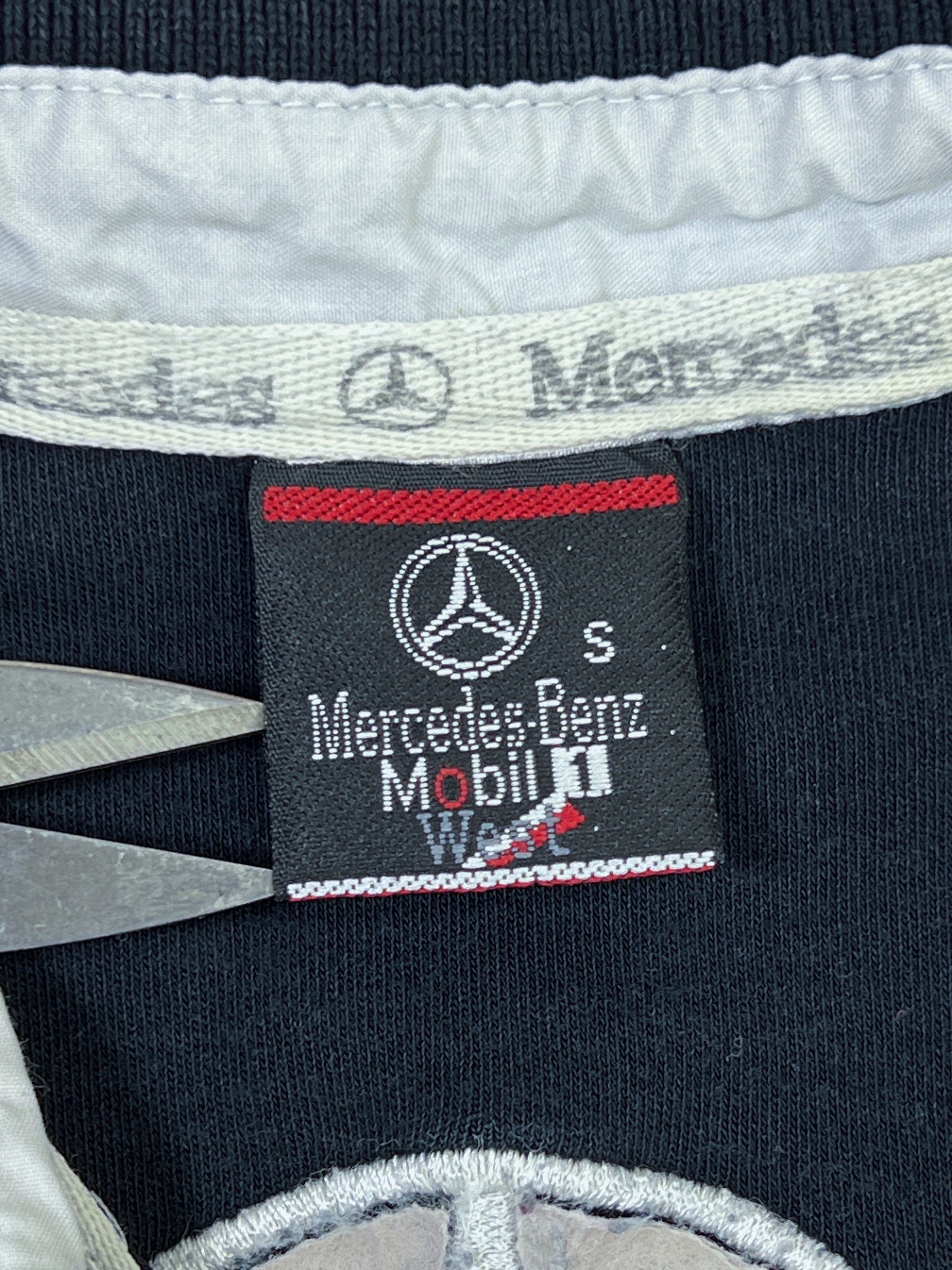Mercedes-Benz × Vintage Vintage Mercedes Benz T-Shirt Embroided Big Logo Size US S / EU 44-46 / 1 - 6 Thumbnail