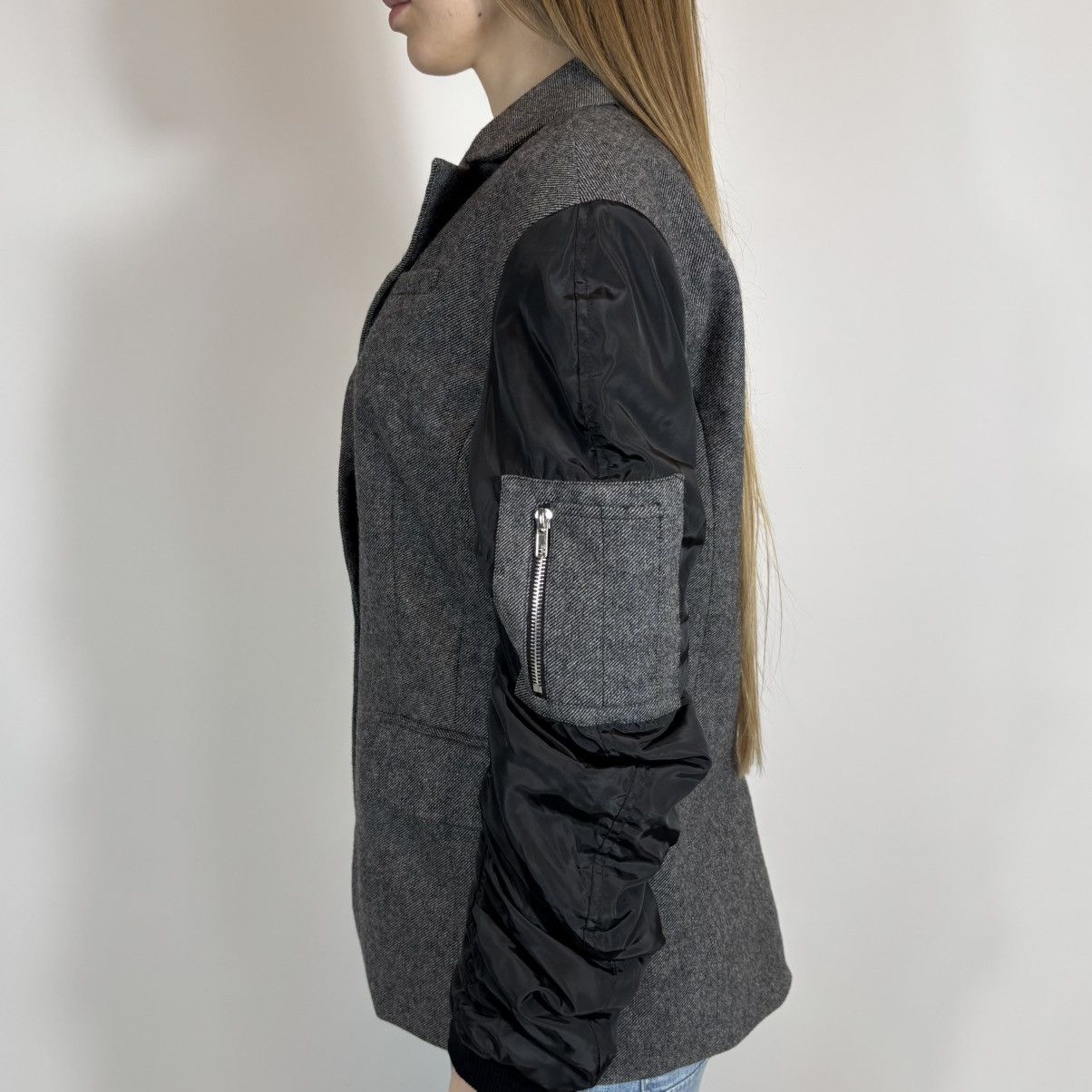 Japanese Brand Walter Baker Archive Japanese Style Blazer Sleevess Bomber Size S / US 4 / IT 40 - 4 Thumbnail