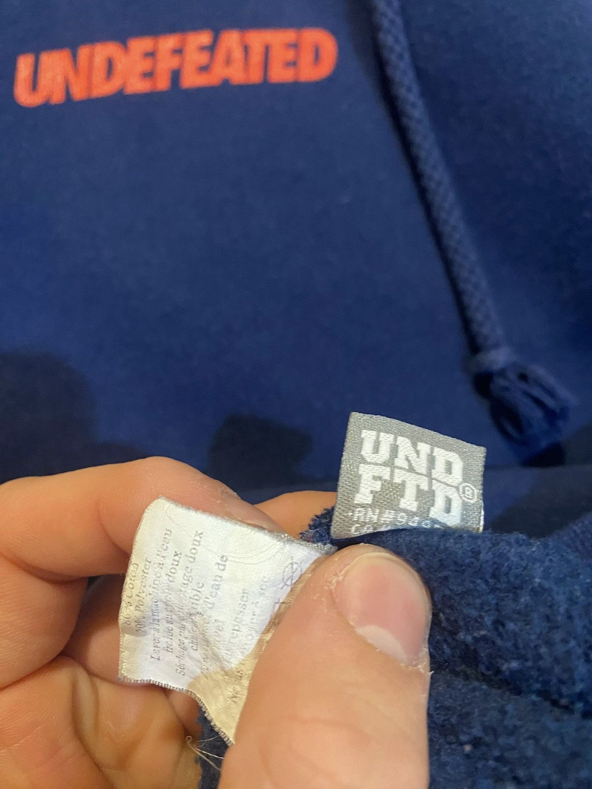 Undefeated Undefeated streetwear hoodie size medium Size US M / EU 48-50 / 2 - 4 Thumbnail