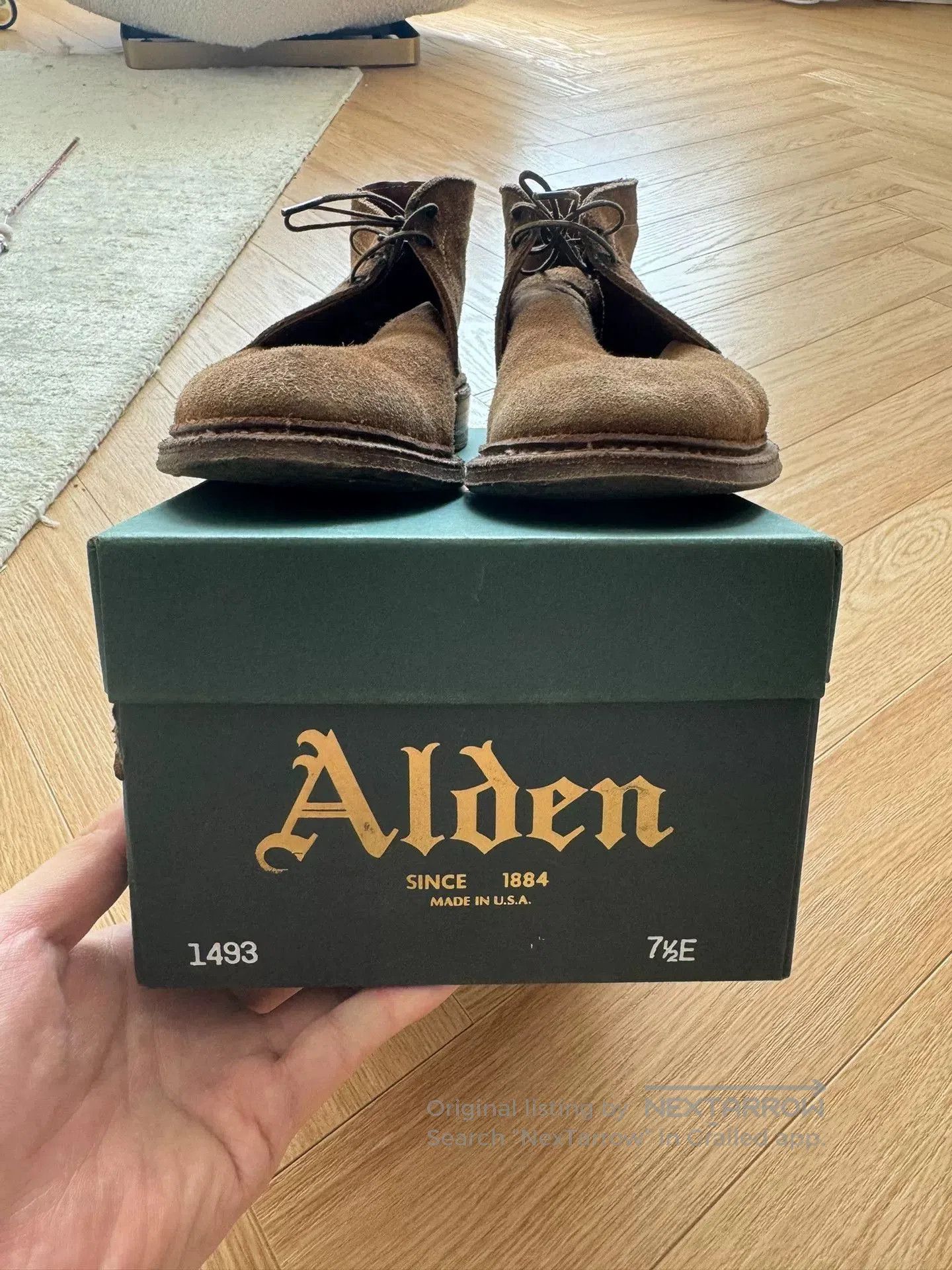 Alden Alden Chukka Suede Boots. Size US 7.5 / EU 40-41 - 2 Thumbnail
