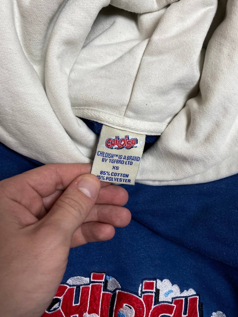 CHILDS Childish Hoodie Boxy Fit TGF Skate Gang Park Logo Y2K Size US XS / EU 42 / 0 - 2 Thumbnail