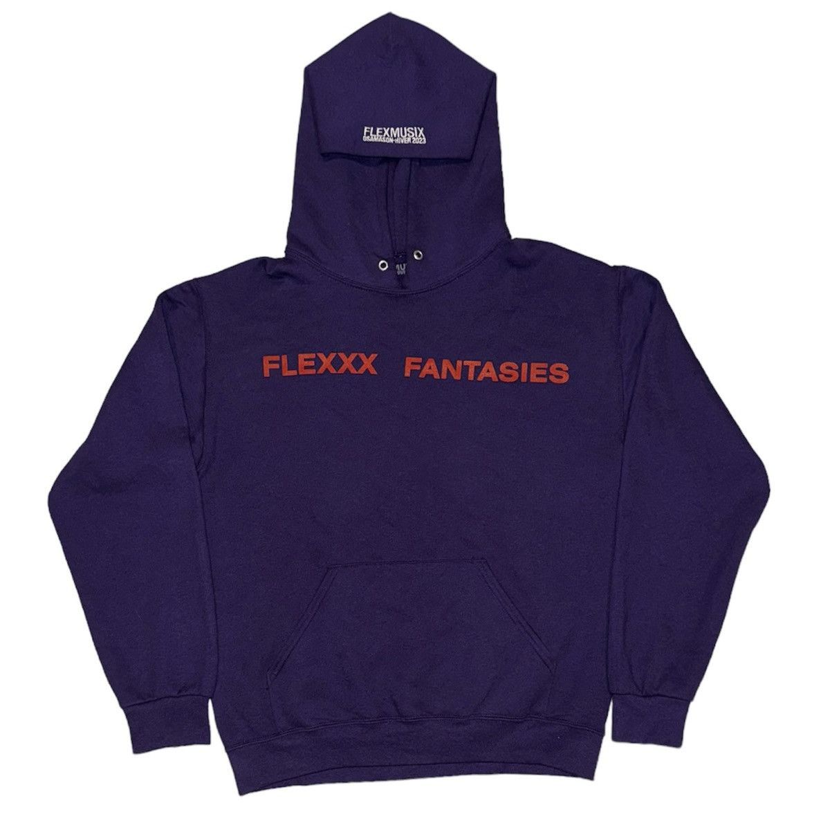 Pre-owned Grailed Osamason Nettspend Flexxx Fantasies Hoodie In Purple