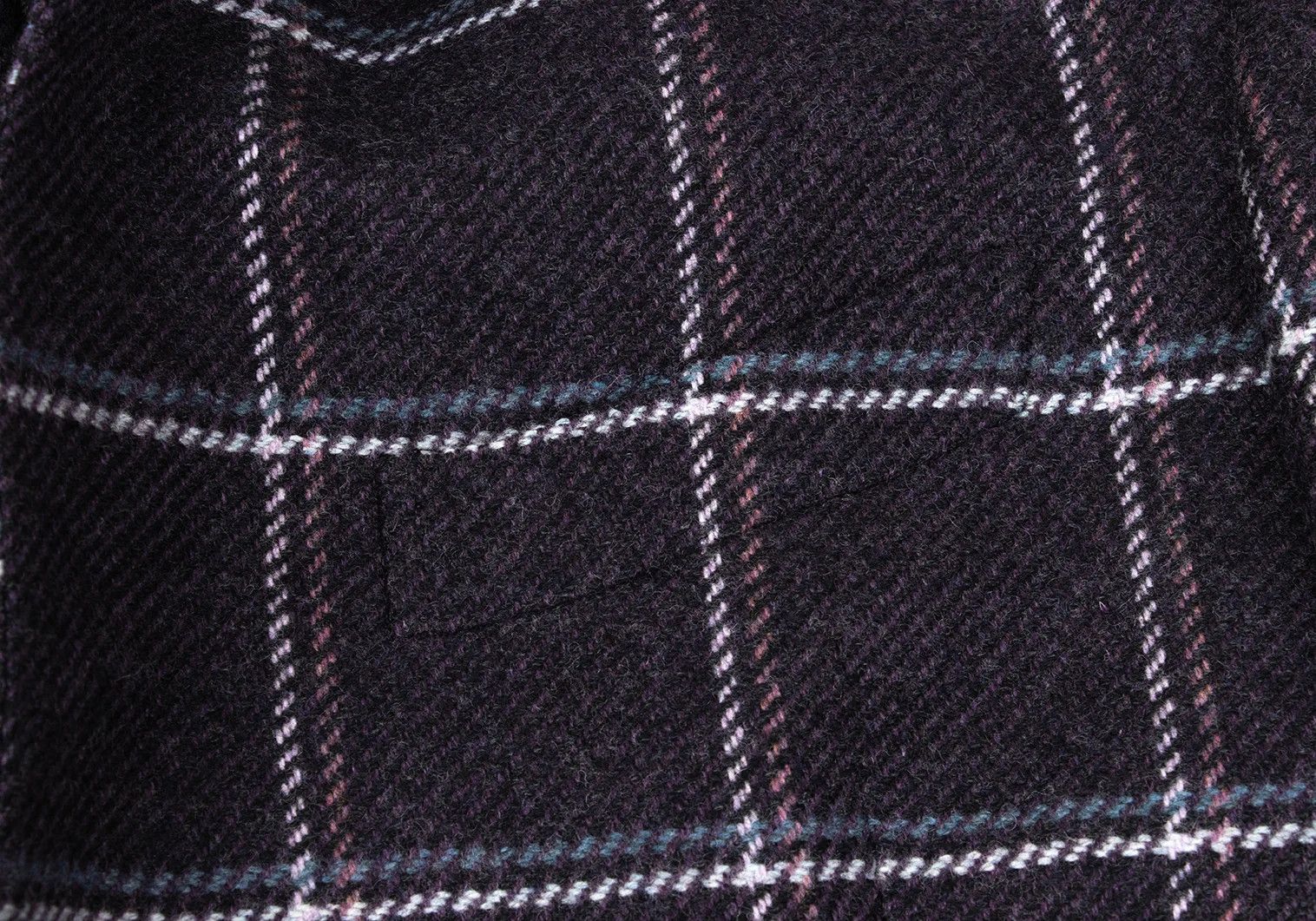 Etro Wool Check Jacket in Purple Size 52 Size US L / EU 52-54 / 3 - 5 Thumbnail
