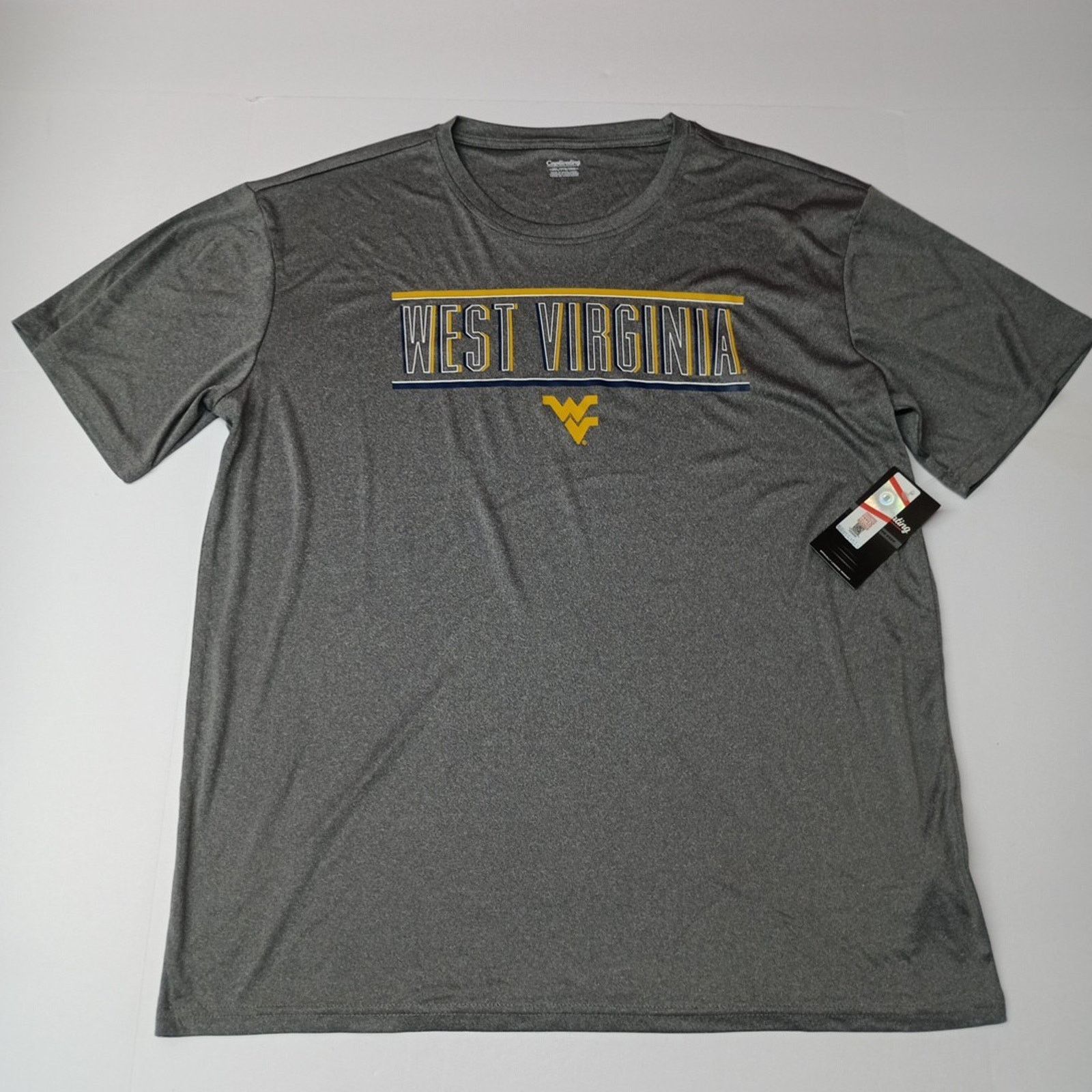 Other West Virginia Athletics Men's 2XL XXL Shirt Gray Captivating Size US XXL / EU 58 / 5 - 1 Thumbnail