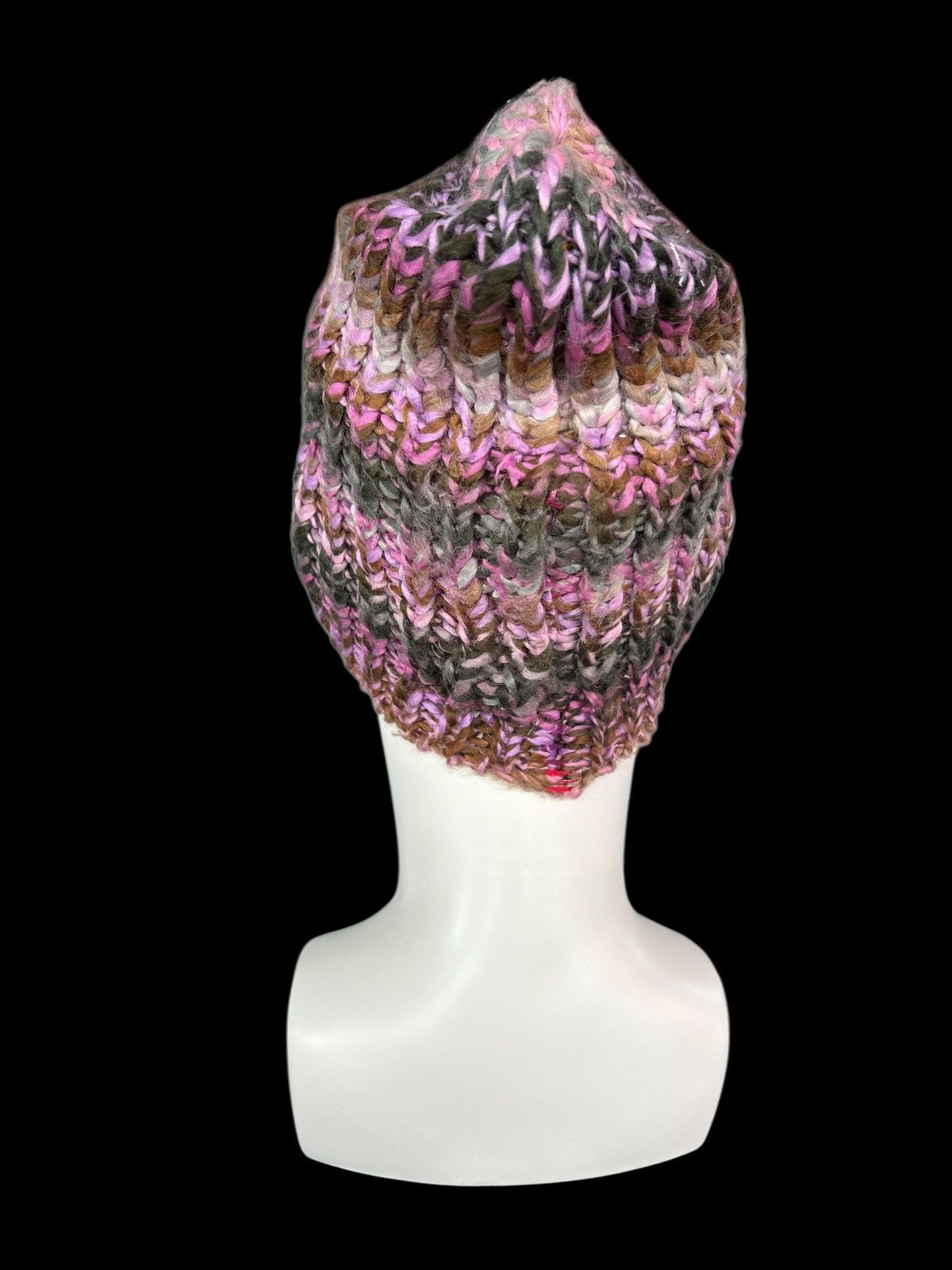Japanese Brand × Kapital × Vintage Crochet Knitted handmade Beanie Hats ☠️☠️ Size ONE SIZE - 3 Thumbnail