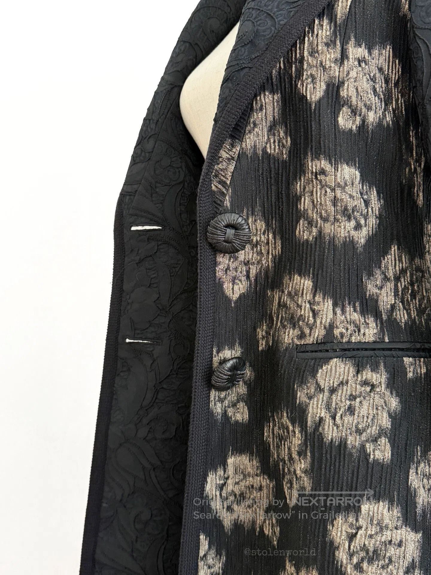 Kenzo kenzo floral embellished coat with intricate detailing. Size M / US 6-8 / IT 42-44 - 4 Thumbnail