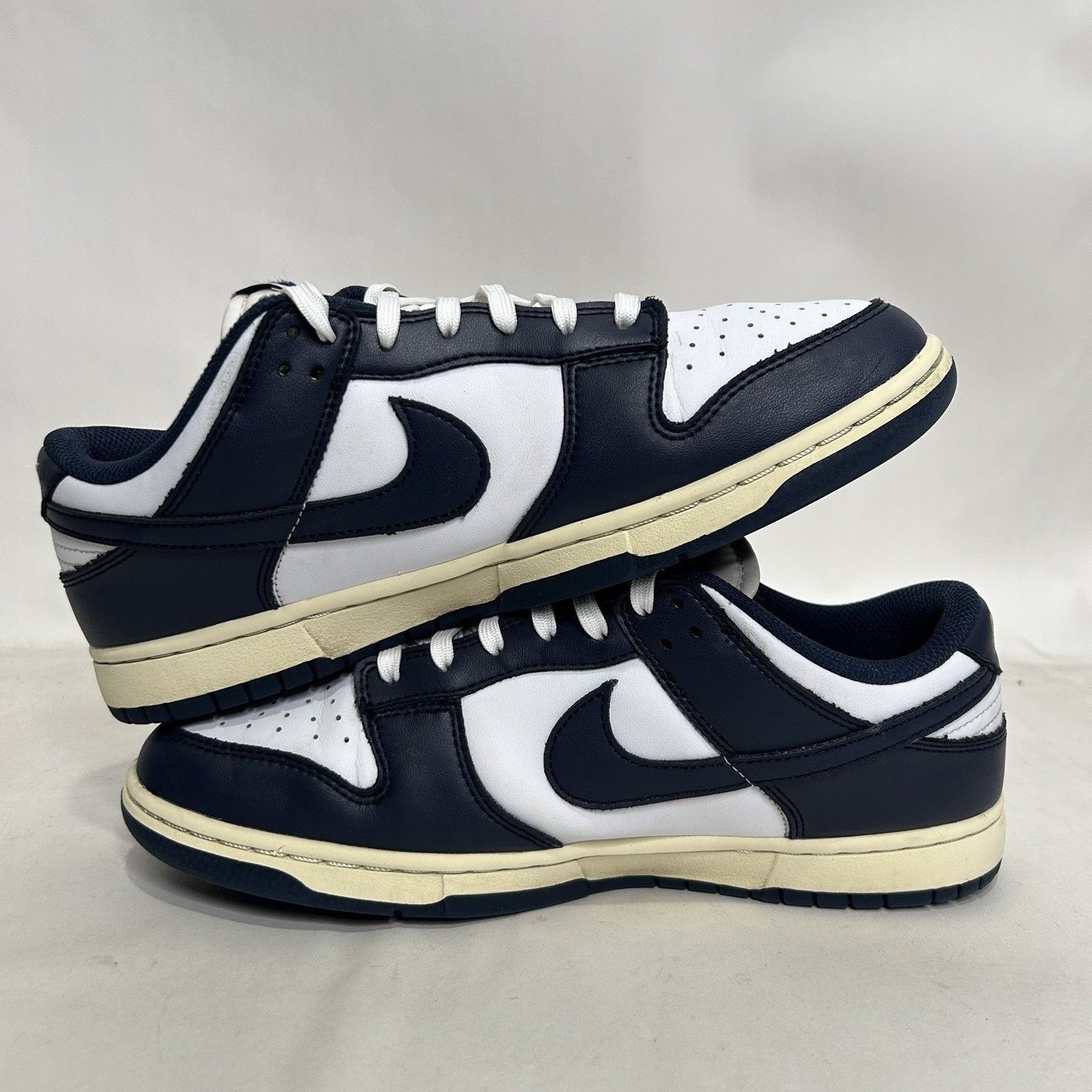 Nike Nike Dunk Low WMNS “Vintage Navy” 2022 Size US 10.5 / IT 40.5 - 3 Thumbnail