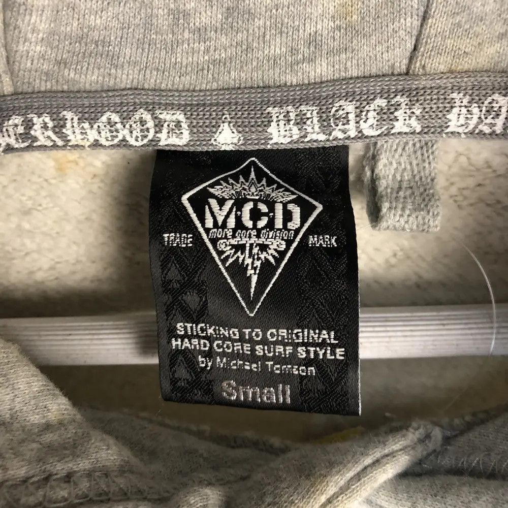 Japanese Brand M.C.D punk rock Grey Hoodie sweatshirt #A1510 Size US XS / EU 42 / 0 - 11 Thumbnail