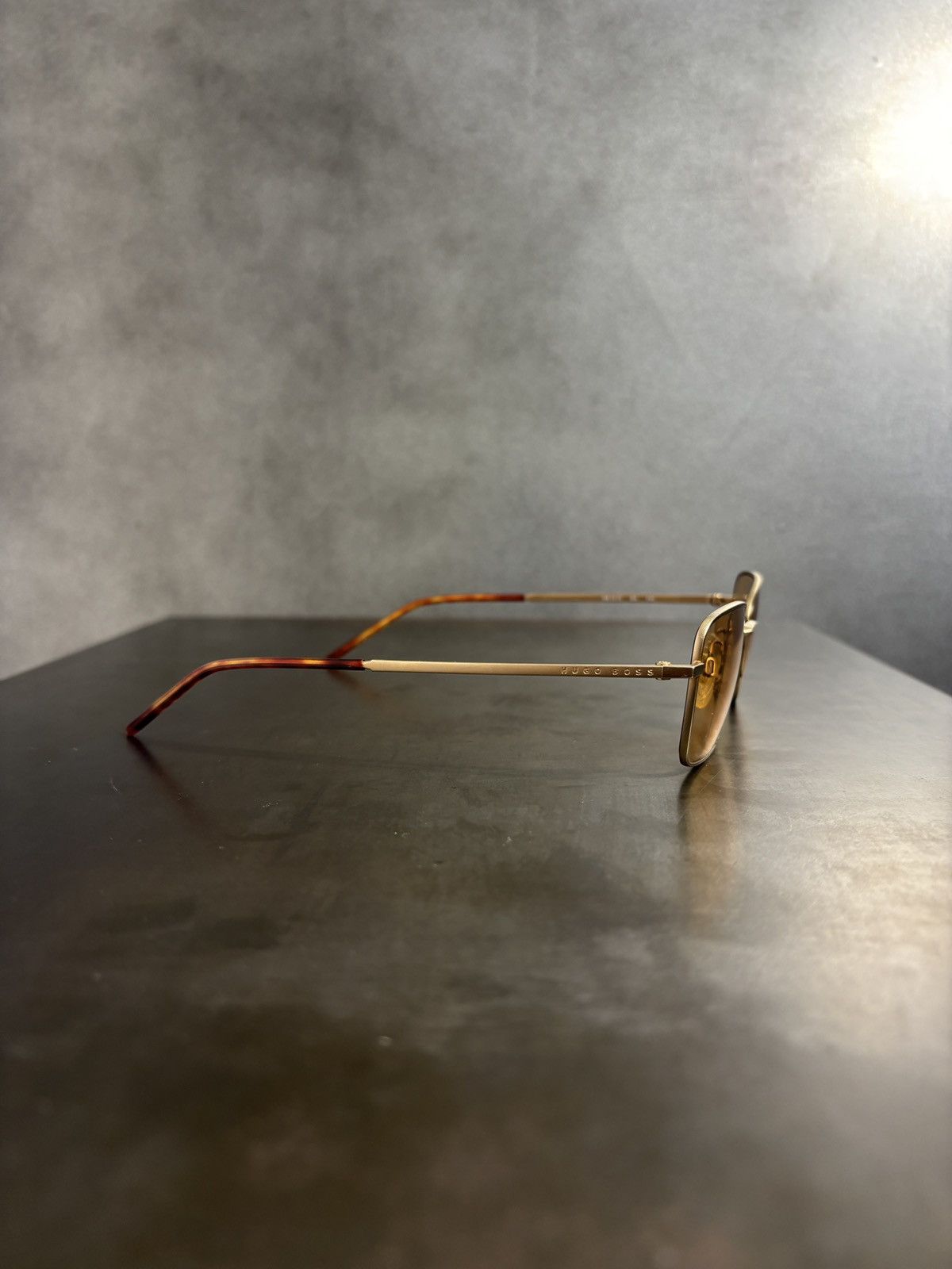 Hugo Boss 1990s Vintage Hugo Boss Sunglasses Japan Metal HB 1519 Y2K Size ONE SIZE - 20 Thumbnail