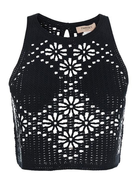 TWINSET TWINSET Women Tops 251TT320200006 Black Size XS / US 0-2 / IT 36-38 - 1 Thumbnail