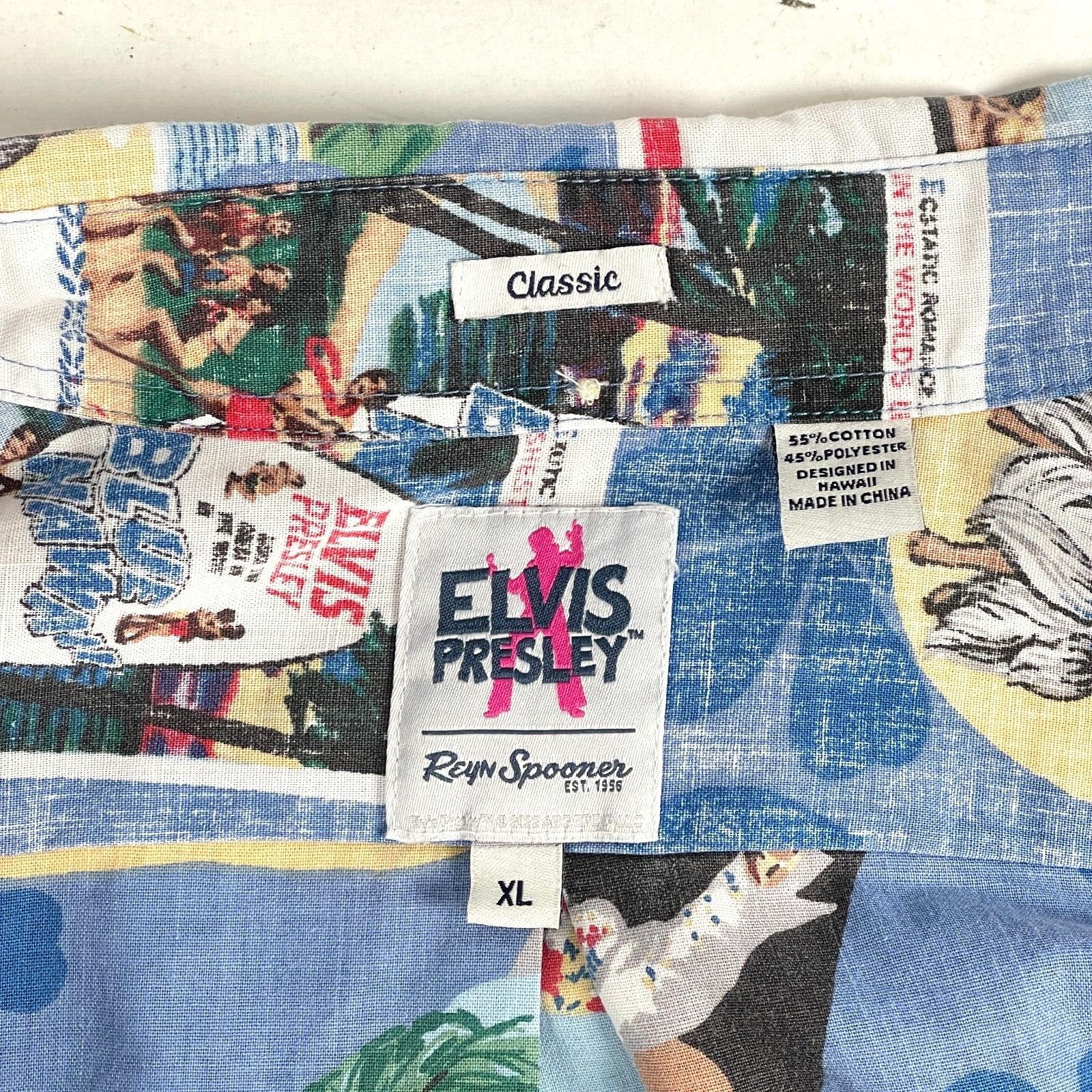 Reyn Spooner Reyn Spooner Elvis Presley Mens Hawaiian Shirt size XL/2XL F Size US XXL / EU 58 / 5 - 3 Thumbnail