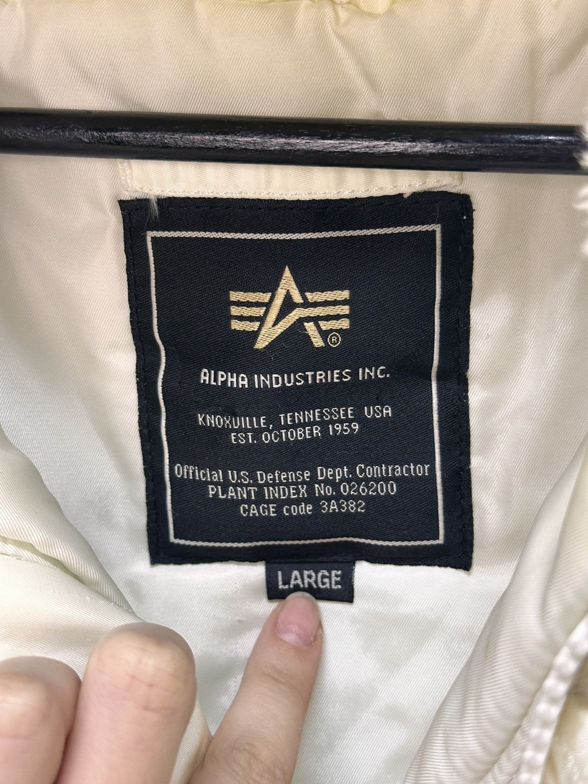 Vintage Alpha Industries Jacket Fur Ifsixwasnine Y2K Japan