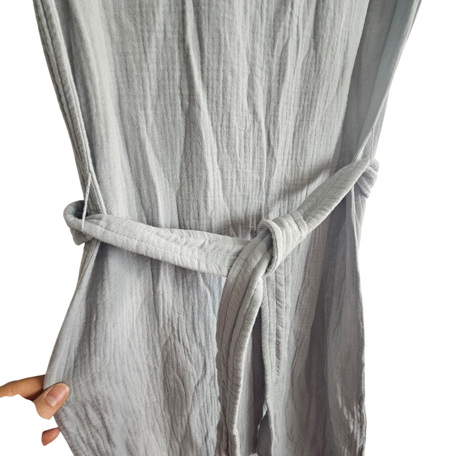 Faherty Faherty Womens Midi Dress Organic Cotton Costa Gauzey Sz XS Size XS / US 0-2 / IT 36-38 - 5 Thumbnail