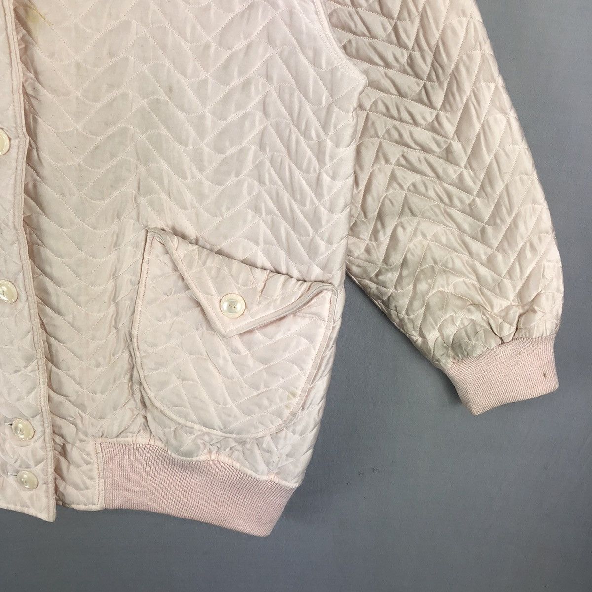 Vintage 90's Quilted Jacket Fashion For Lady by Takashimaya