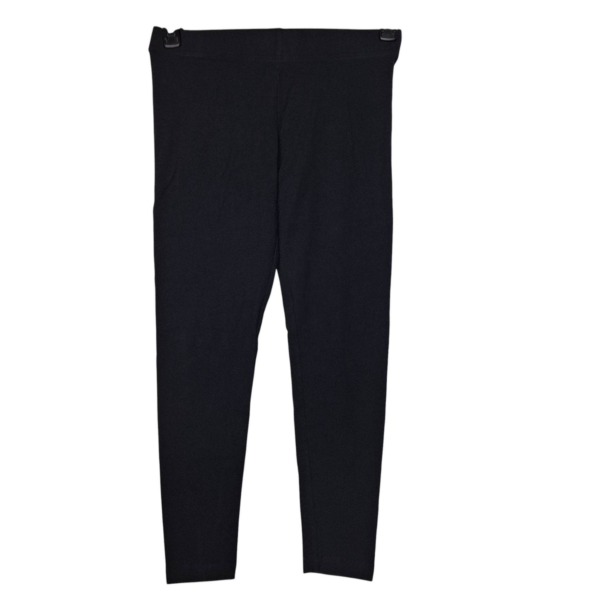 Old Navy Old Navy Blackjack Jersey Leggings Size M Black Mid Rise Cot Size 30" / US 8 / IT 44 - 2 Thumbnail