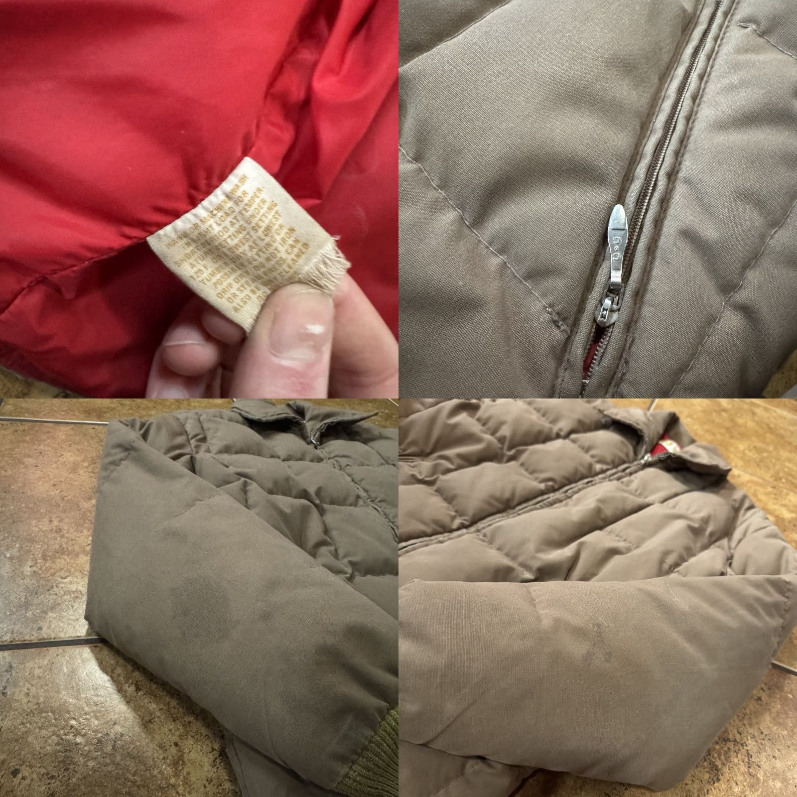 Eddie Bauer VINTAGE Eddie Bauer Parka Jacket Greenish brown Down Mid-Length Regular Mens M Coat Winter All Seasons Fur Trim Zip Front Full Zip Size US M / EU 48-50 / 2 - 8 Thumbnail