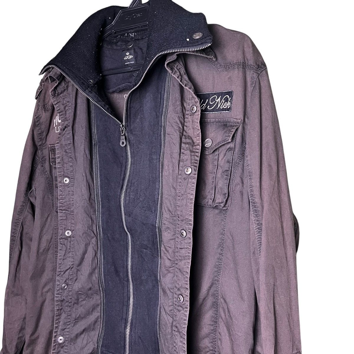 If Six Was Nine 🇯🇵 SEMANTIC DESIGN DOUBLE LAYER JACKET Size US M / EU 48-50 / 2 - 3 Thumbnail
