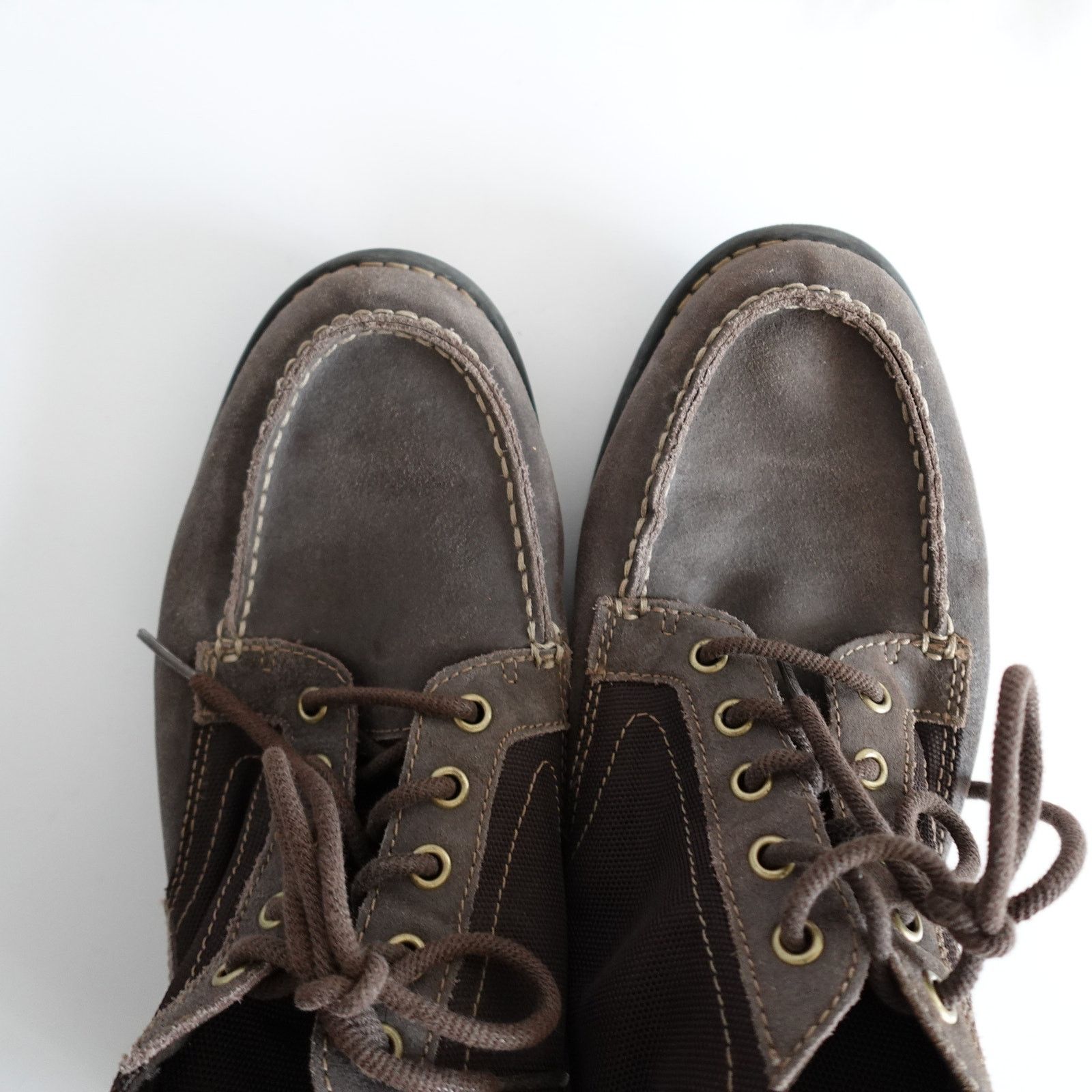 Timberland Timberland Chukka Boots Suede Canvas Brown Earthkeepers Size US 8.5 / EU 41-42 - 7 Thumbnail
