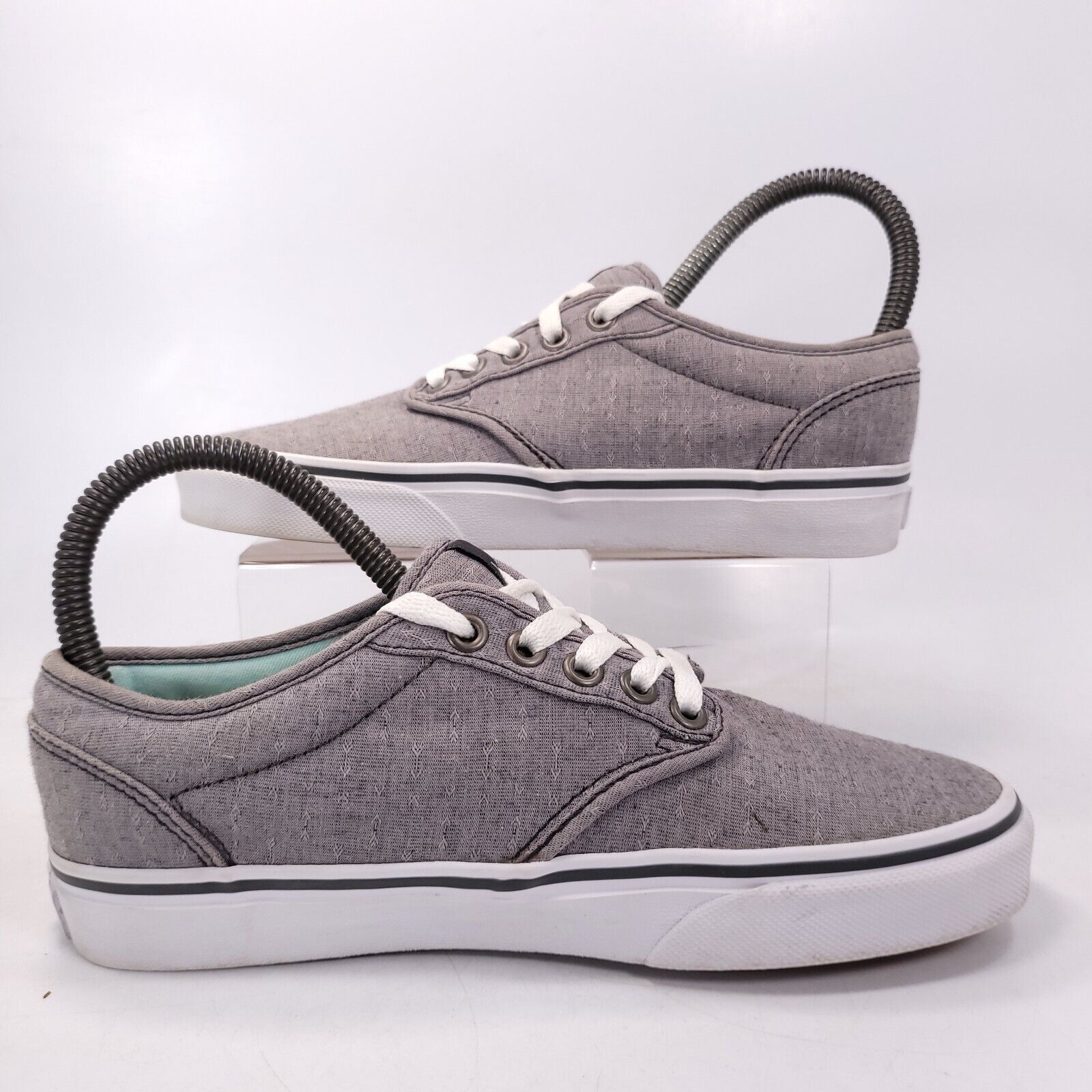 Vans Vans Off the Wall Shoe Womens Size 6 500714 Gray White Size US 6 / IT 36 - 5 Thumbnail