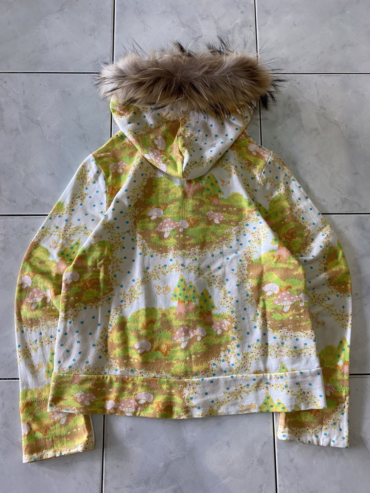 Japanese Brand FUR Cherir La Femme Japan Fairy Zip Hoodie Forest Mushroom Size M / US 6-8 / IT 42-44 - 2 Thumbnail