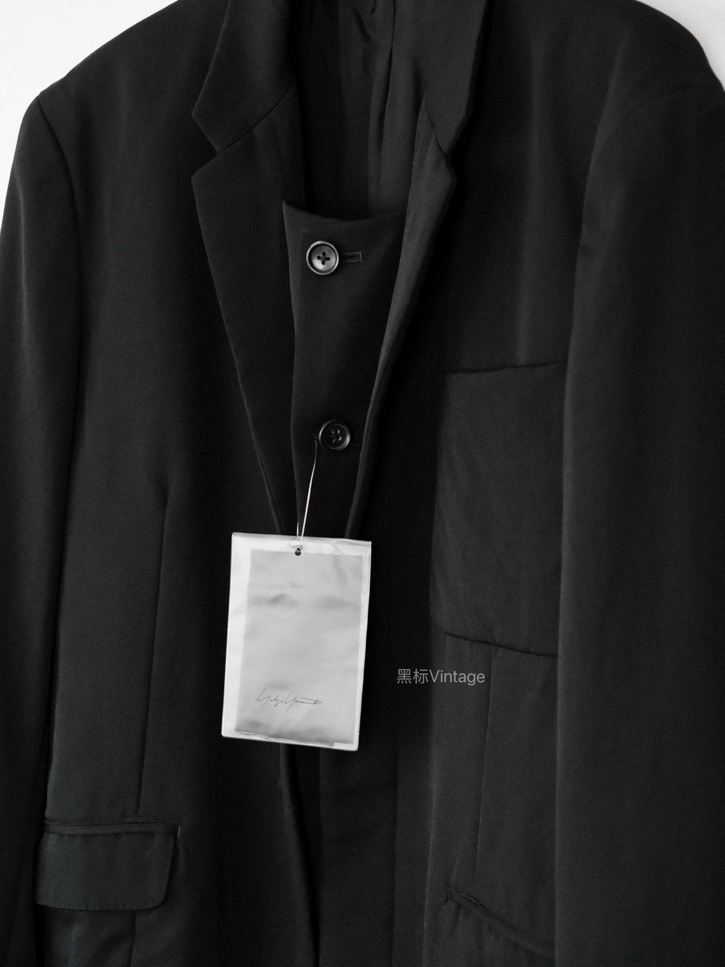 Yohji Yamamoto Yohji Yamamoto 21AW Rakuminkan Double-Breasted Blazer Size US M / EU 48-50 / 2 - 8 Thumbnail