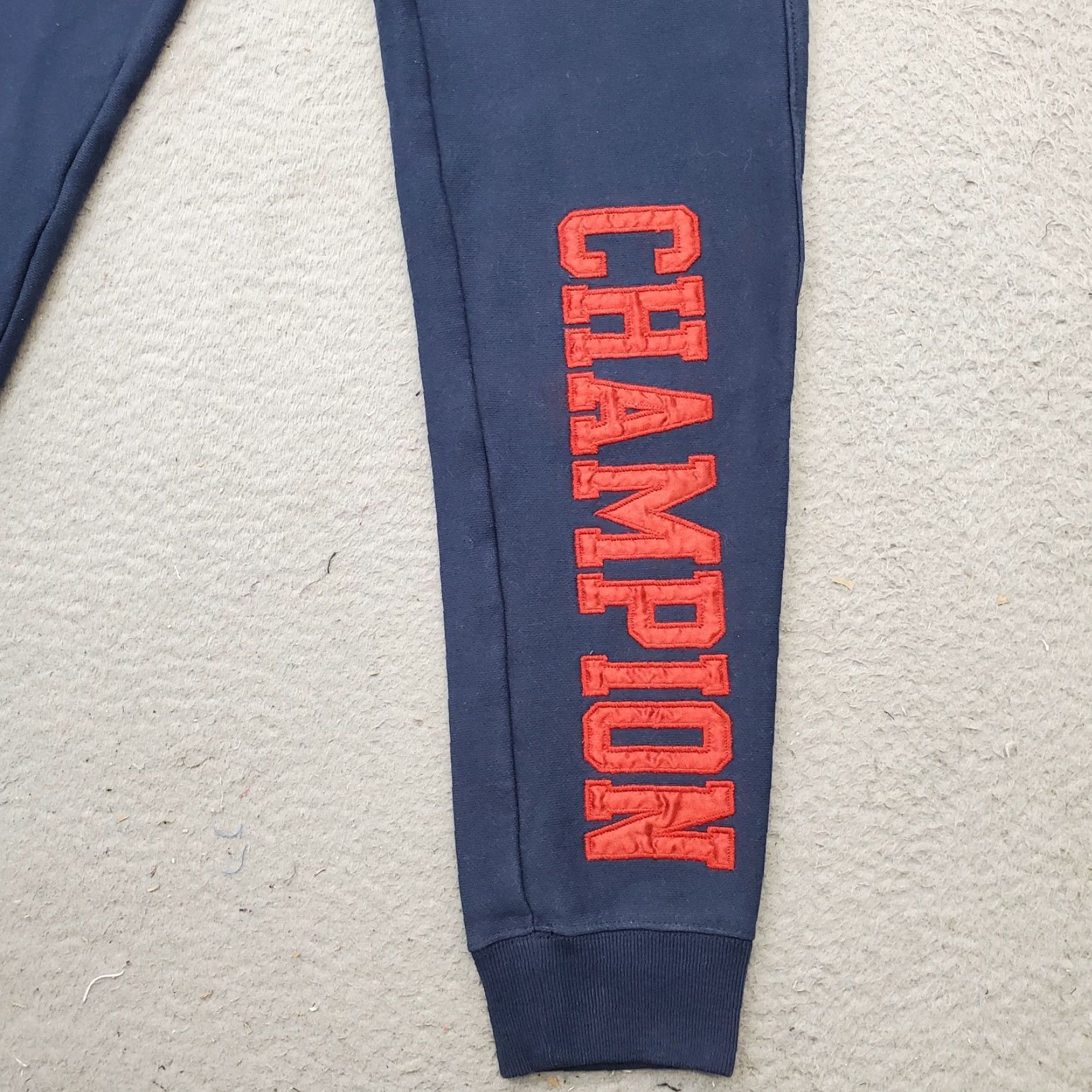 Champion Champion Reverse Weave Jogger Pants Women XS Blue Fleece Lined Comfort Waist Size 26" / US 2 / IT 38 - 3 Thumbnail