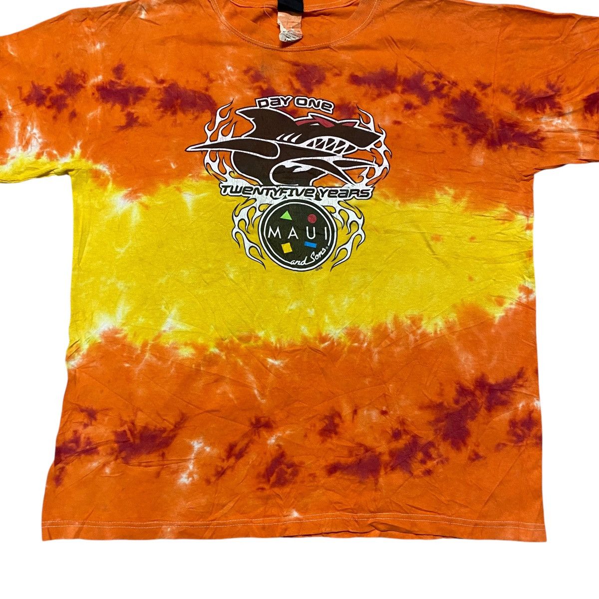 Vintage Vintage Maui and Sons Flame Shirt Dyed Size US L / EU 52-54 / 3 - 6 Thumbnail