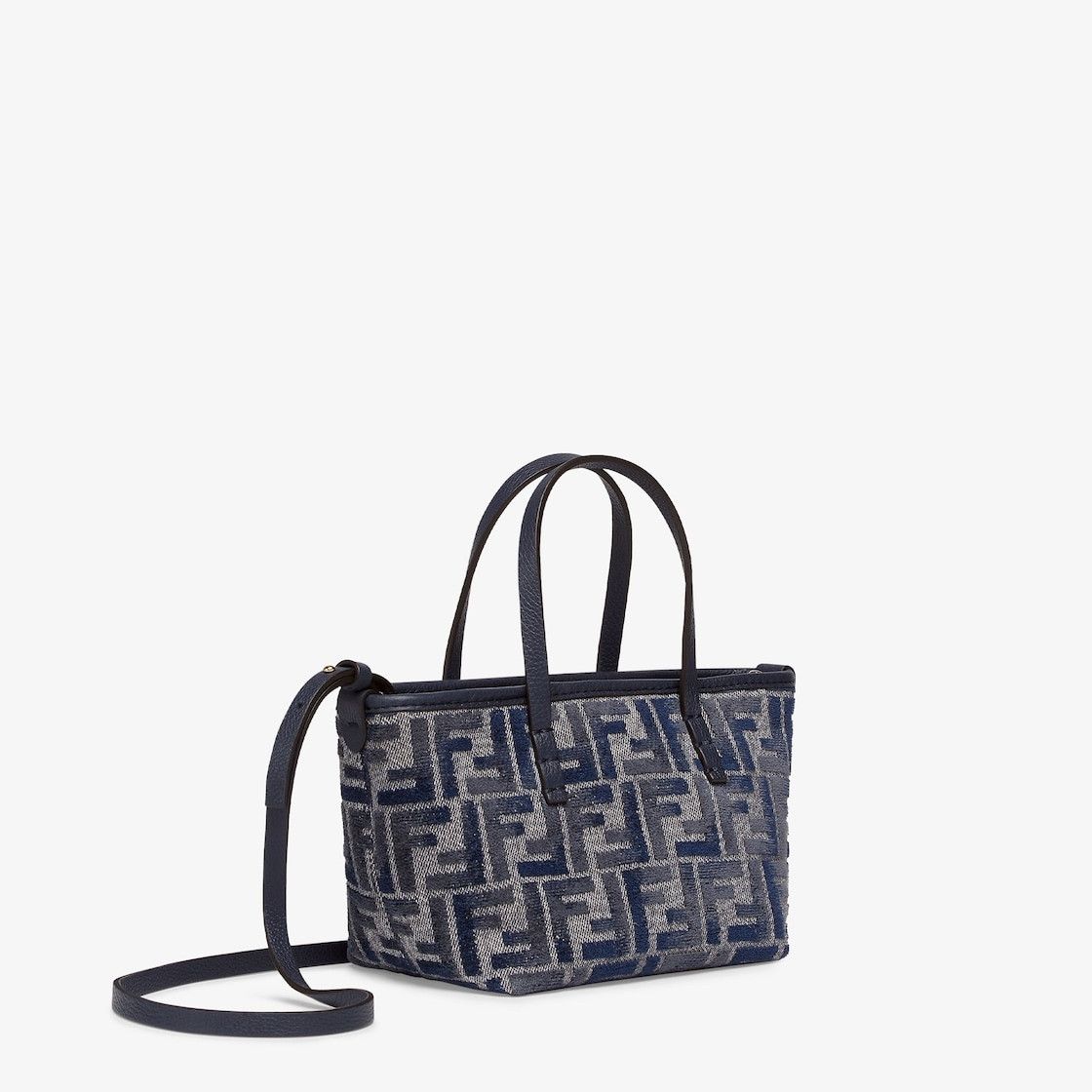 Fendi o1s1wg111125 Size: OS/ Roll Mini in Nevy Blue Size ONE SIZE - 2 Thumbnail
