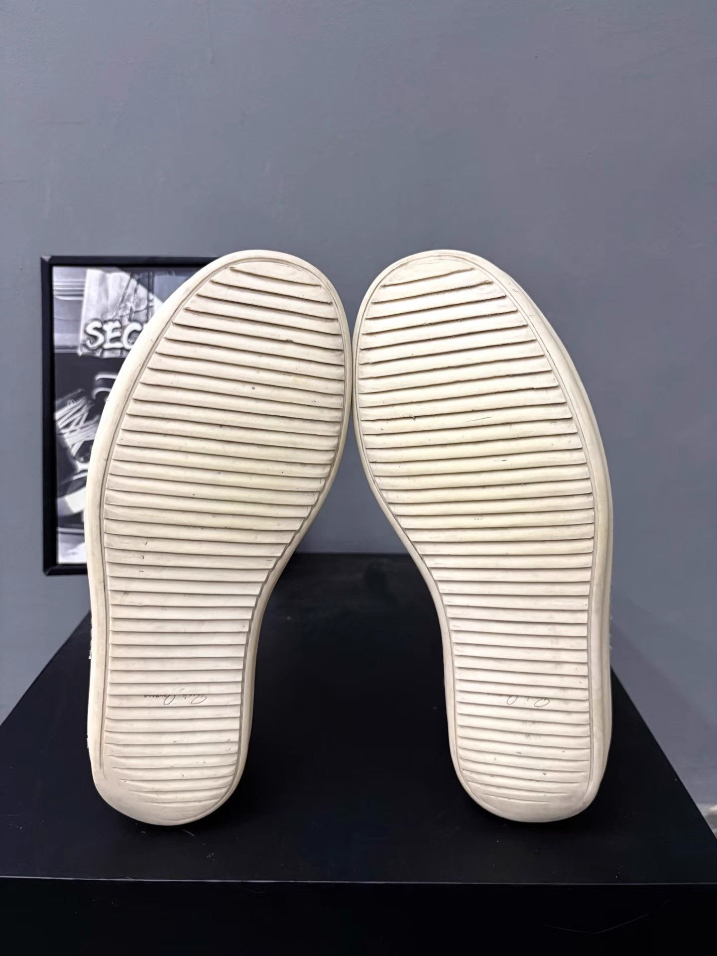 Rick Owens Rick Owens Classic Black White Low Sneakers K34 Size US 8.5 / EU 41-42 - 8 Thumbnail