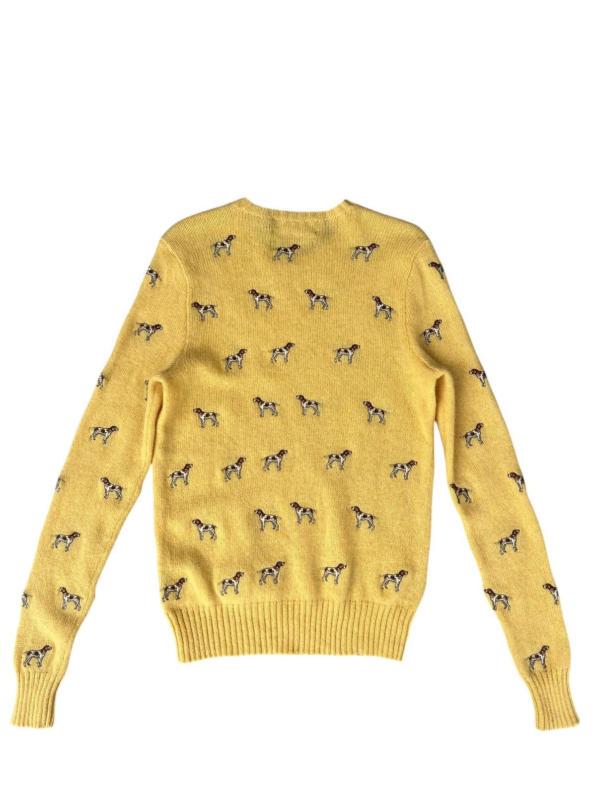 Polo Ralph Lauren VTG 90s P Ralph Lauren Dog Embroidery Wool Knitwear Sweater Size US S / EU 44-46 / 1 - 15 Thumbnail