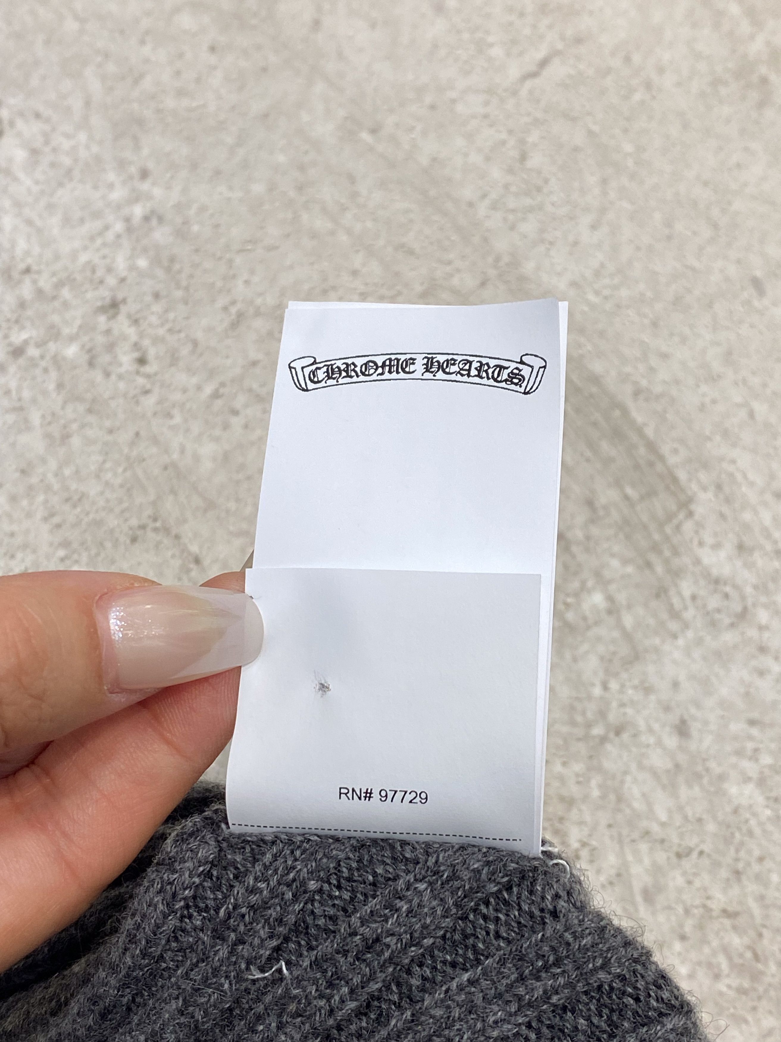 Chrome Hearts CHROME HEARTS Plus Patch Beanie Size ONE SIZE - 6 Thumbnail