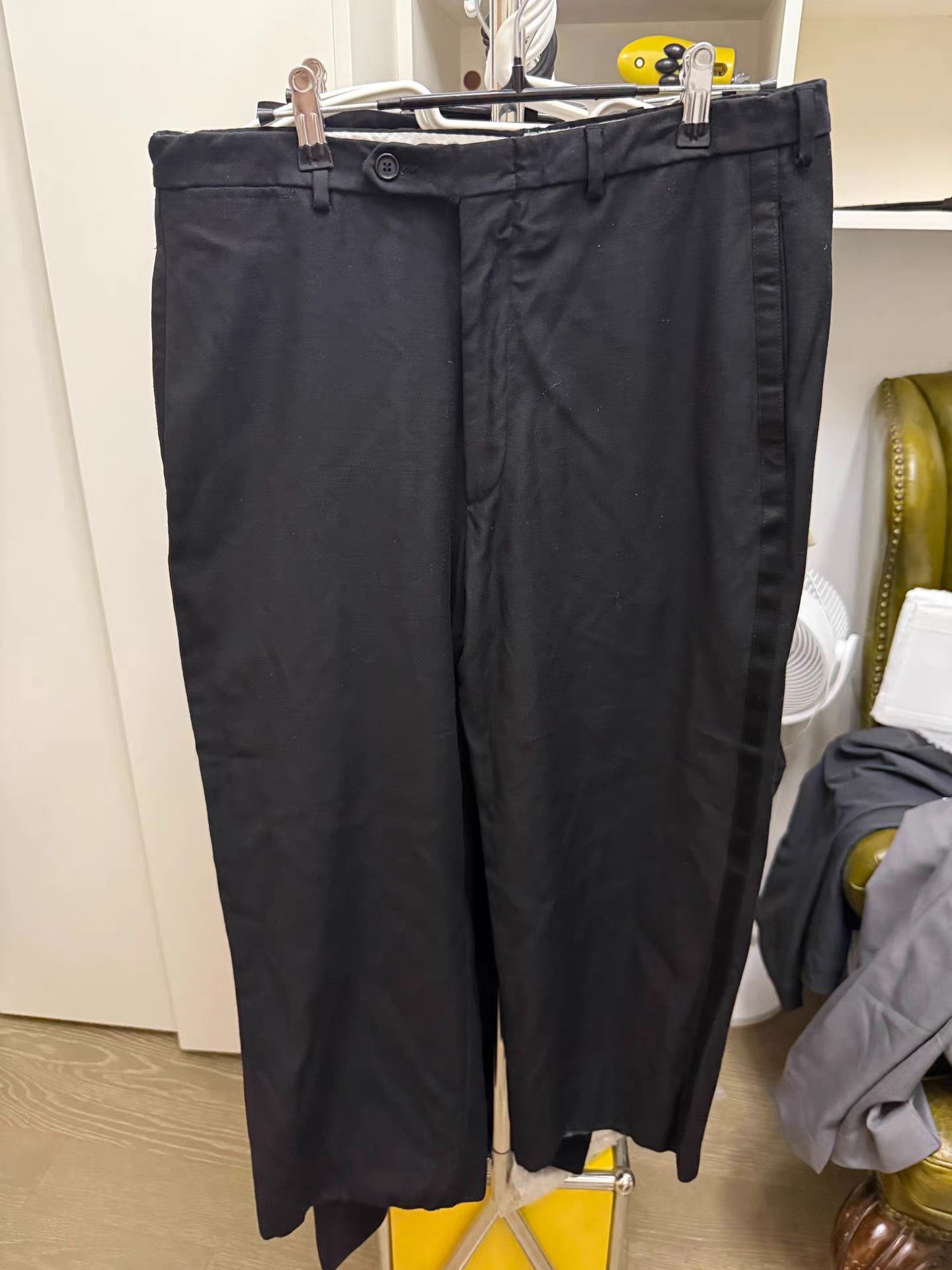 Cerruti 1881 CERRUTI 1881 Nine-minute Wool Wide-leg Pants K27 Size US 32 / EU 48 - 1 Thumbnail