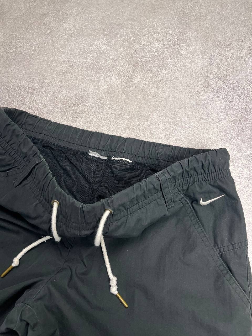 Nike × Vintage Vintage Nike Swoosh Baggy Cotton Track Pants Y2K M Size US 32 / EU 48 - 5 Thumbnail