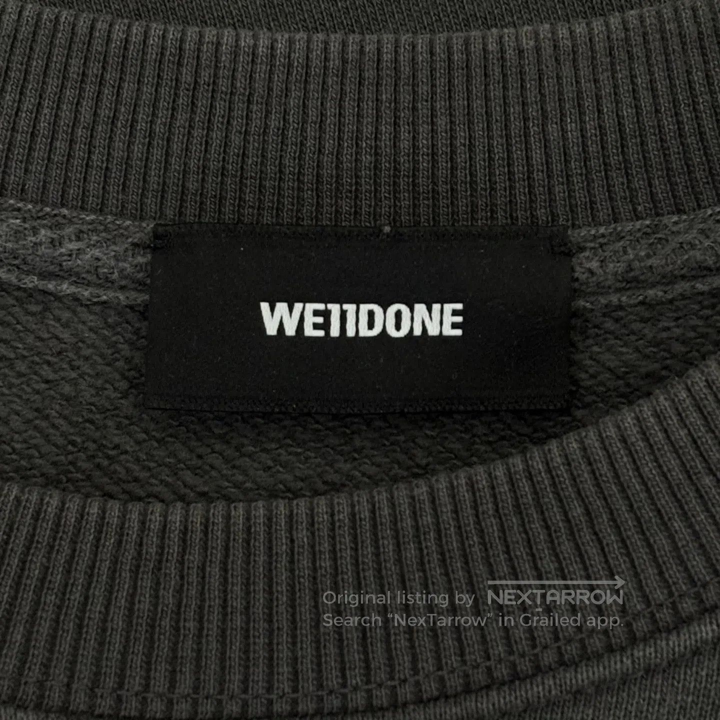 WE11DONE WE11DONE Bomber Sweatshirt with Bullet Screen Printing and Size US S / EU 44-46 / 1 - 3 Thumbnail