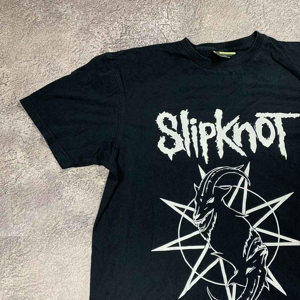Vintage Vintage 90s Slipknot Band Tee Graphic Print Punk Grunge S Size US S / EU 44-46 / 1 - 3 Thumbnail
