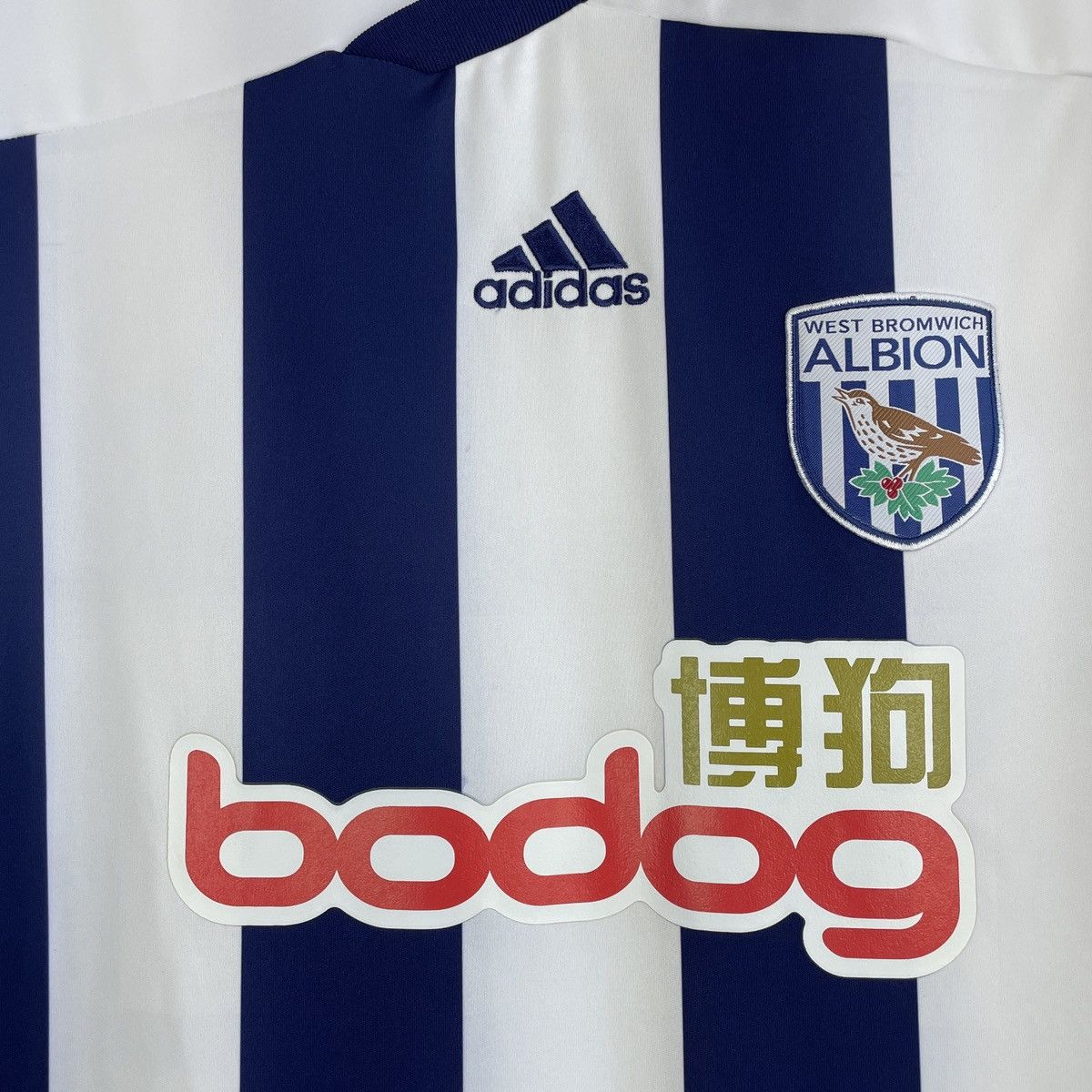 Adidas West Bromwich Home Adidas Jersey Shirt 2011/2012 size L Size US L / EU 52-54 / 3 - 2 Thumbnail