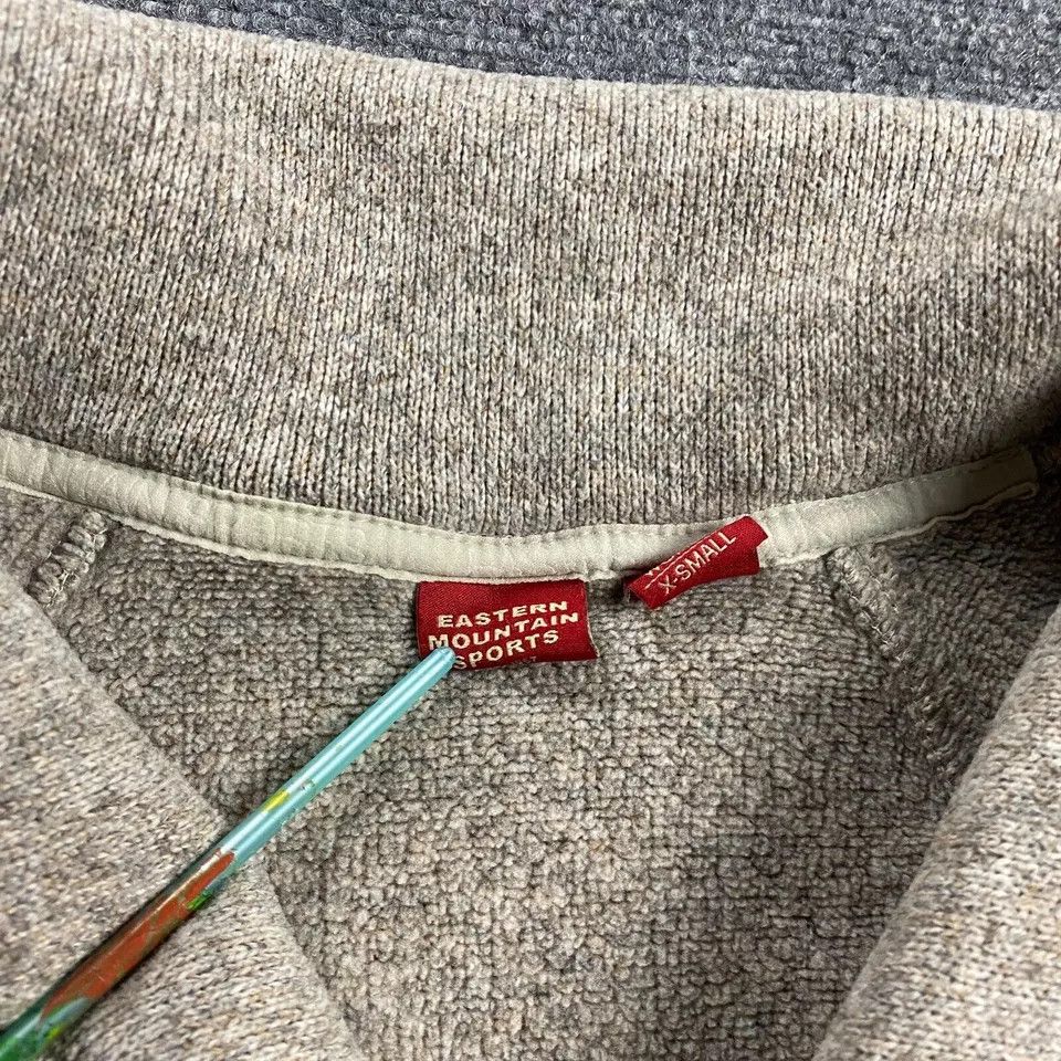 Eastern Mountain Sports Eastern Mountain Sports Sweater Women's XS Beige Fleece Size XS / US 0-2 / IT 36-38 - 3 Thumbnail