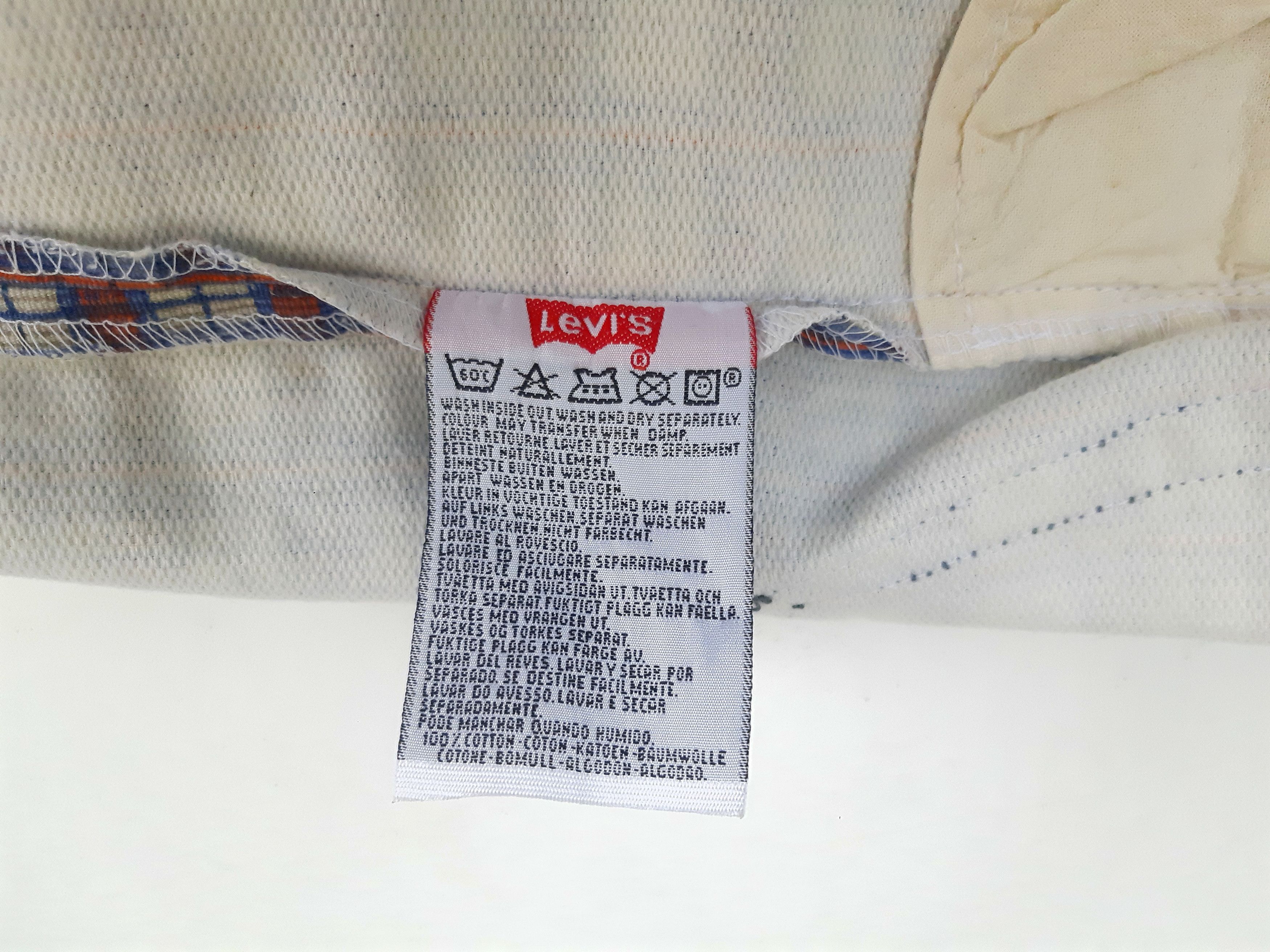 Levi's Vintage 90s LEVIS 501 Jeans USA size W29/L36 NOS Size 29" - 6 Thumbnail