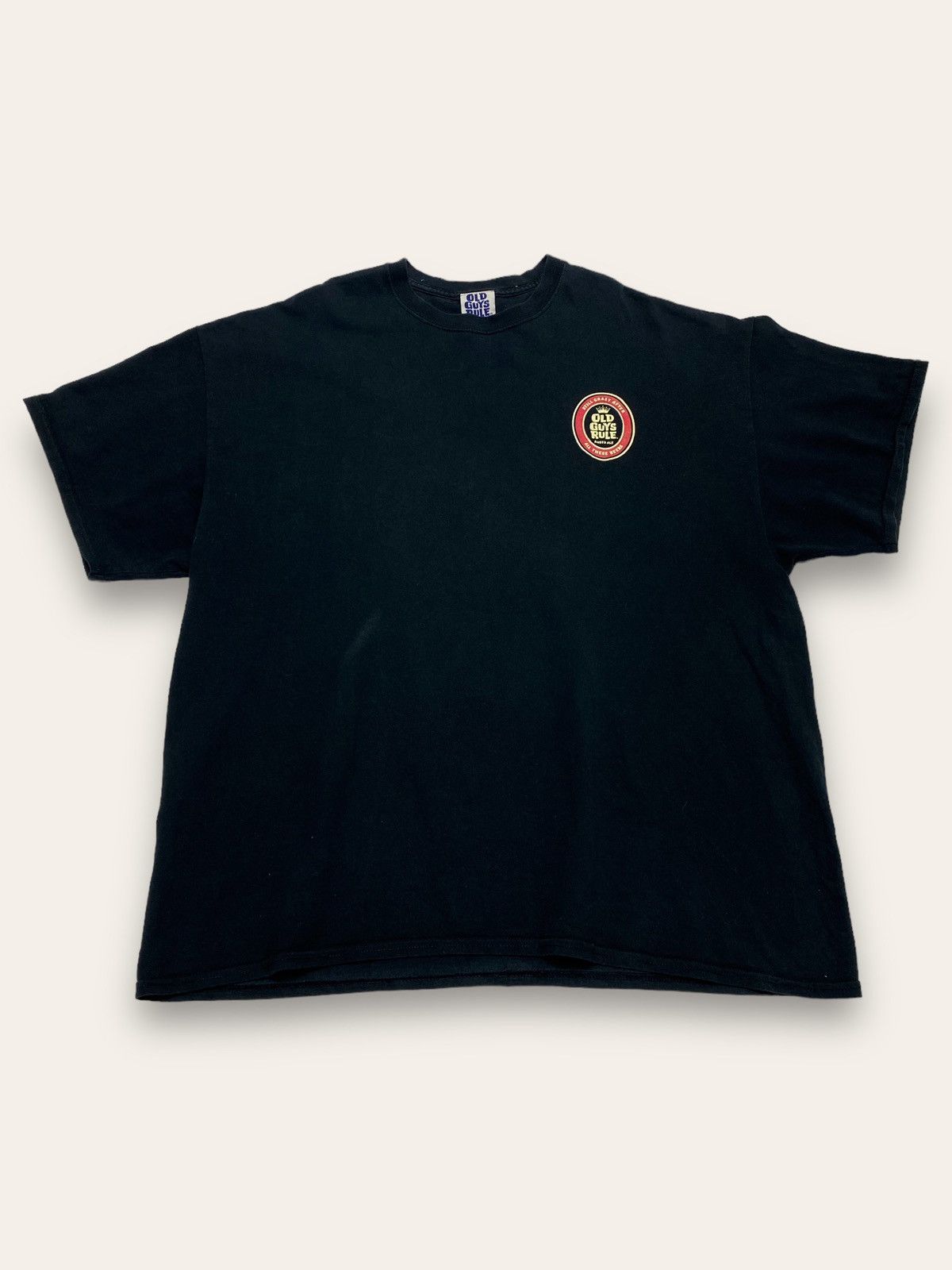 Other Vintage OLD GUYS RULE T Shirt Big Logo Oversized Baggy Size US XXL / EU 58 / 5 - 2 Thumbnail