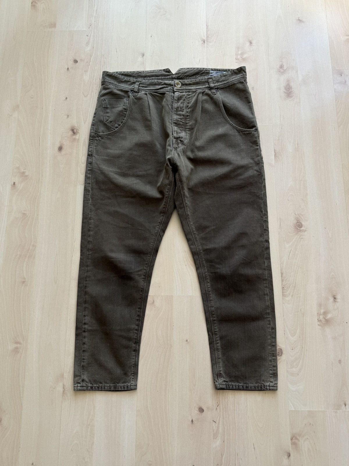 November Novemb3r Maison khaki trousers pants November Size US 30 / EU 46 - 1 Thumbnail