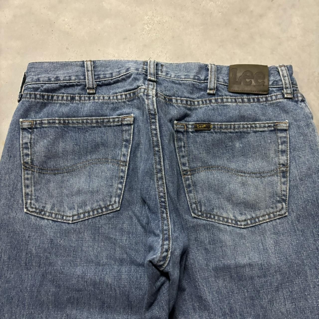 Japanese Brand × Vintage Crazy Vintage Y2K:2000s Grunge Medium Wash Denim Jeans! Size US 33 - 7 Thumbnail