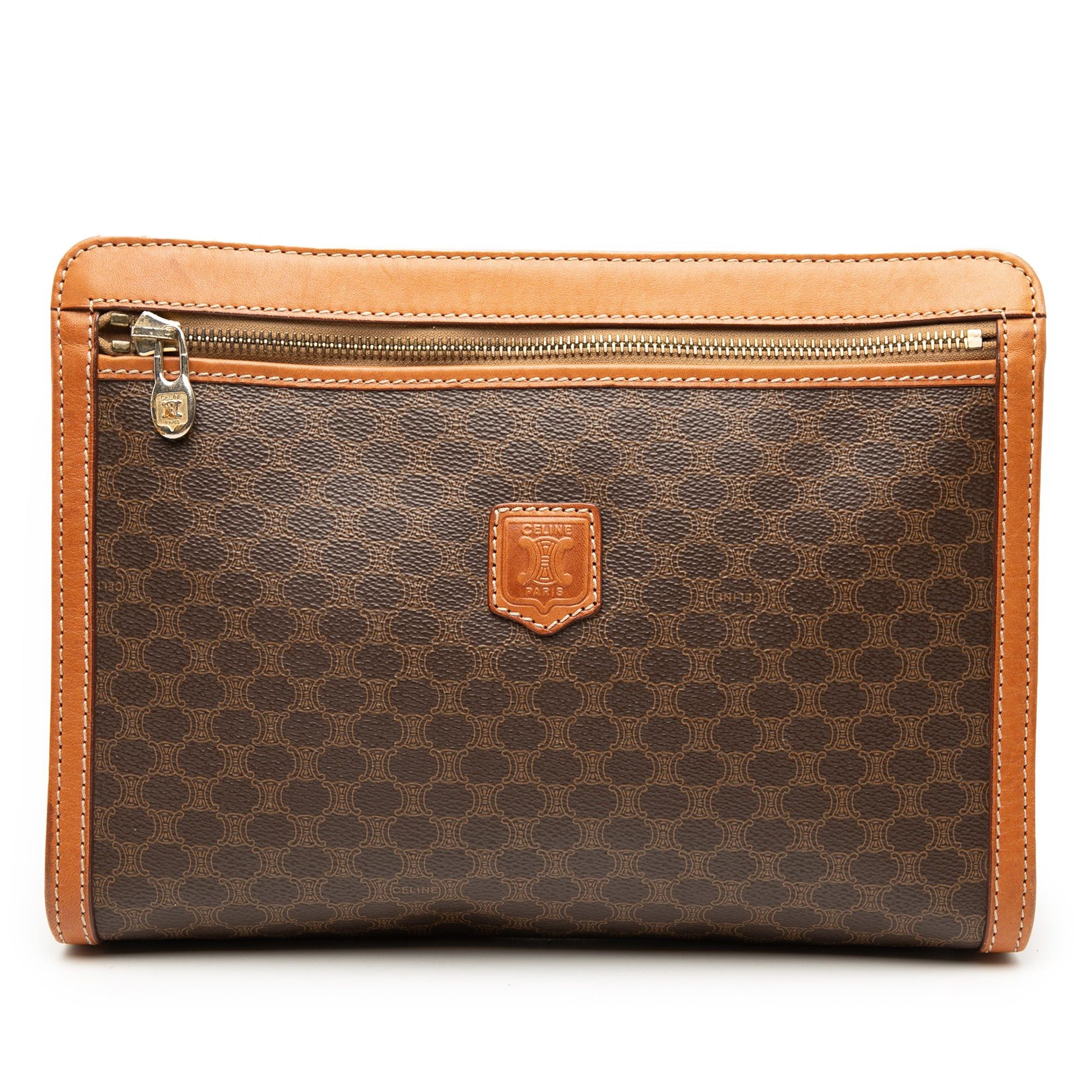 Celine Macadam Coated Canvas Clutch Size ONE SIZE - 1 Thumbnail